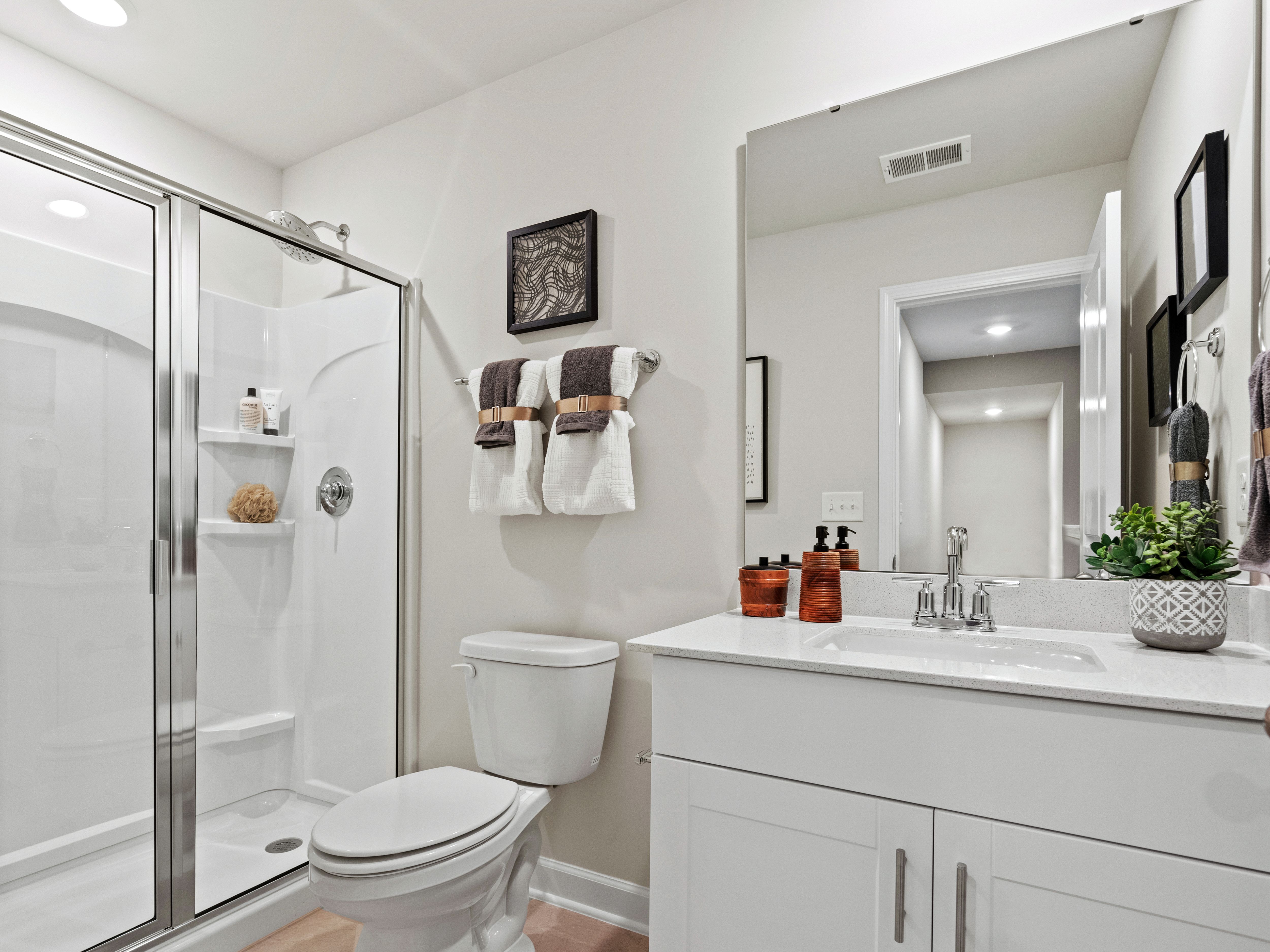Secondary bathroom
