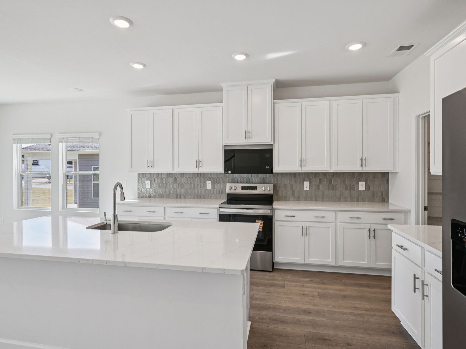 Cook your favorite meals in the modern kitchen.