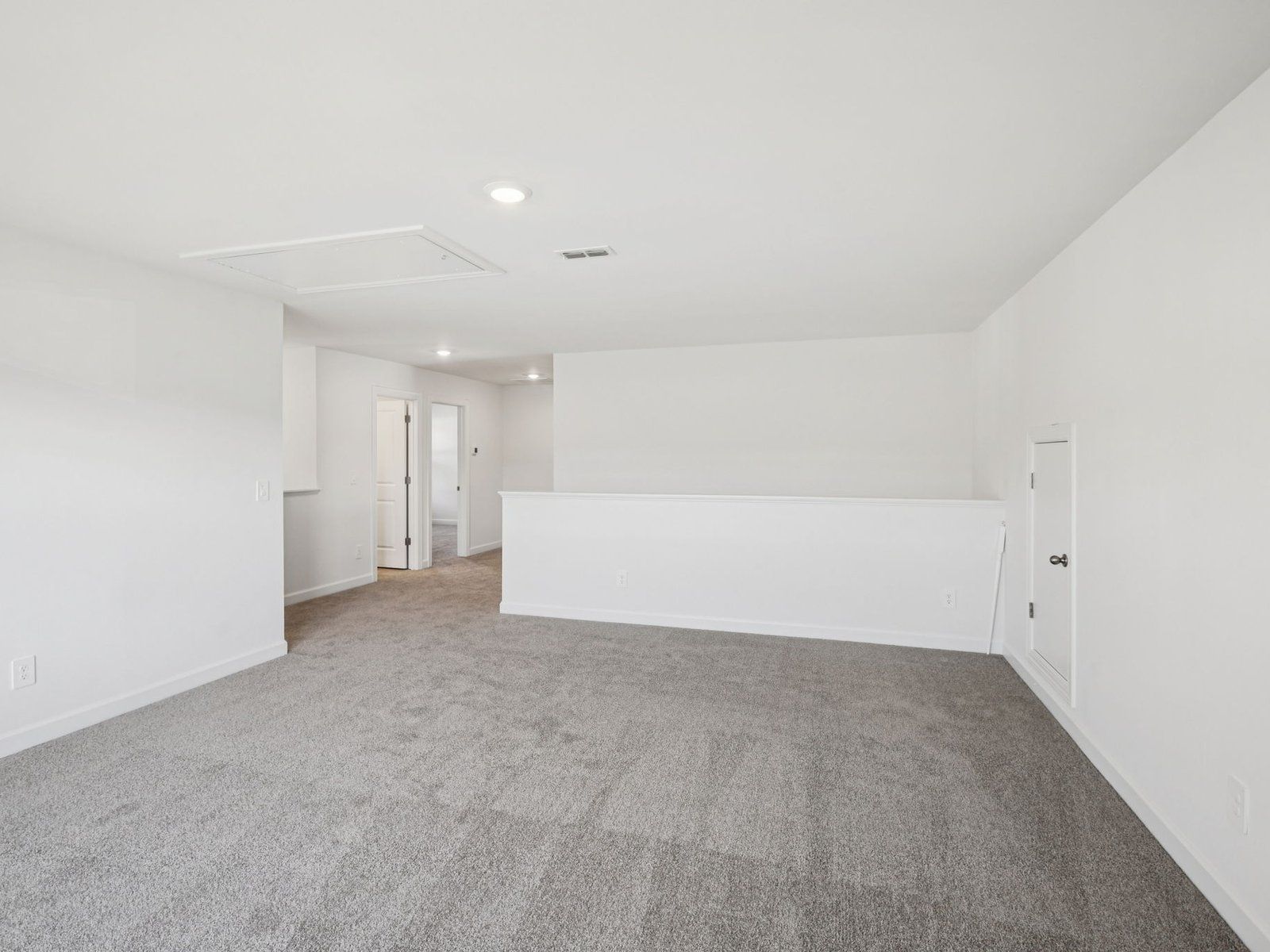 The loft conveniently leads to each of the Sherwood's upstairs bedrooms.