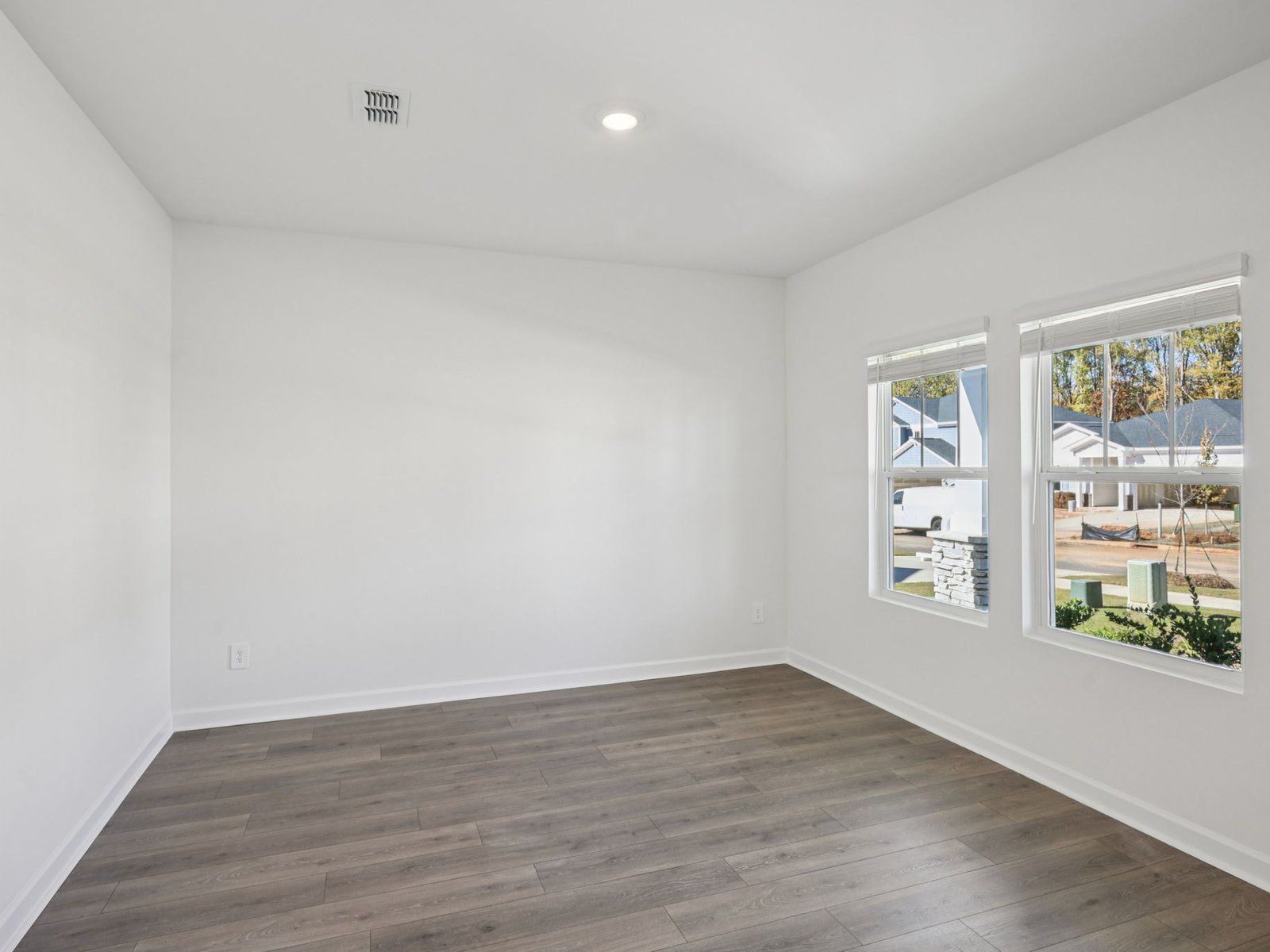 The flex room can easily be customized to fit your needs.
