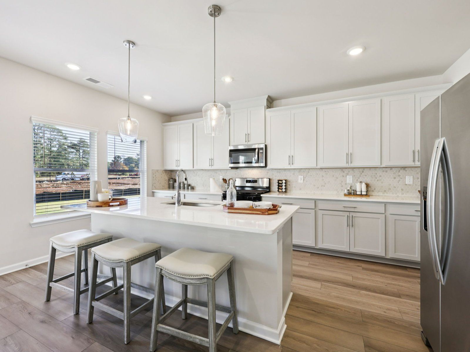 The Dakota floorplan with the Elemental Harbor interior package.