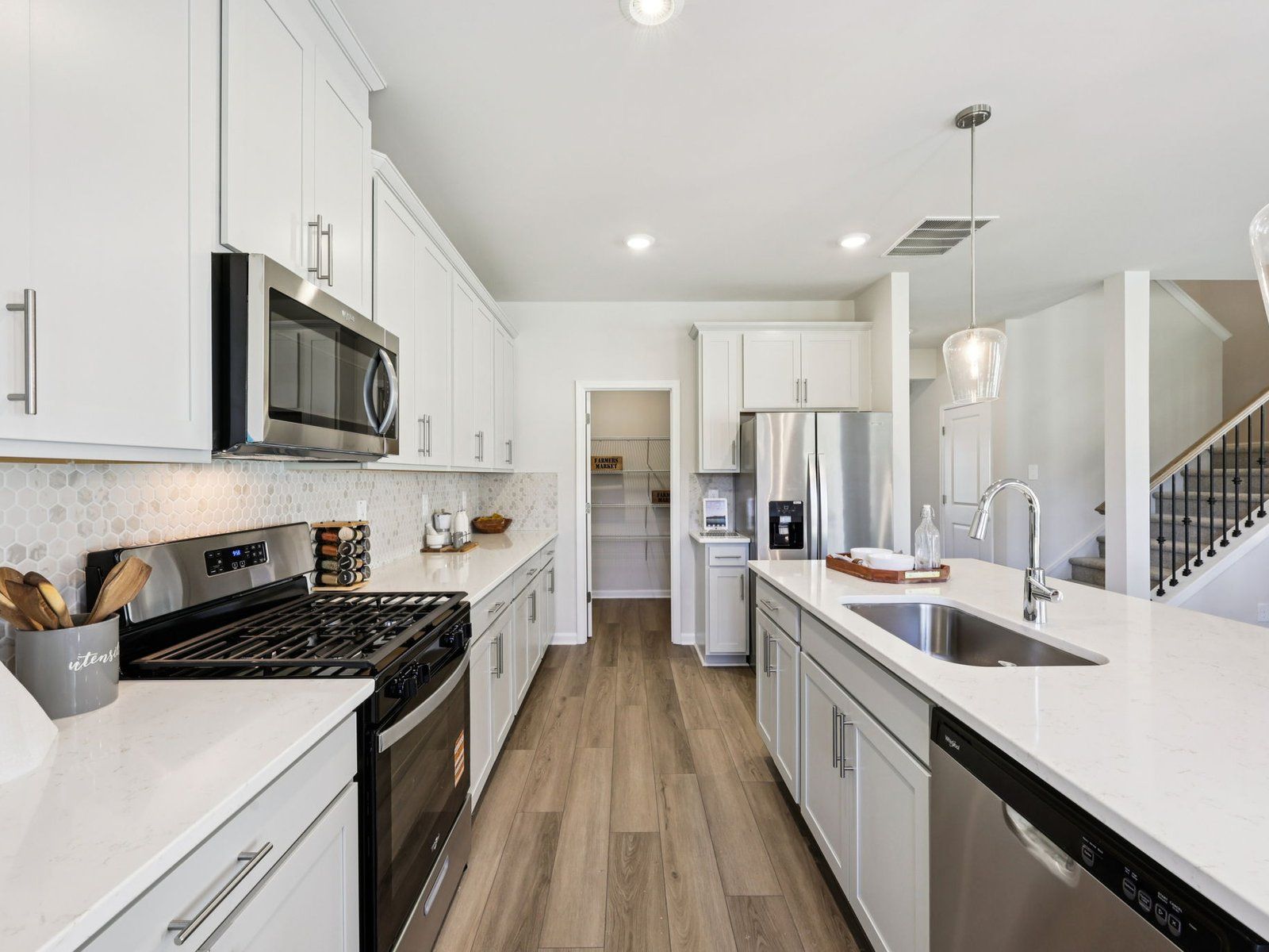 The Dakota floorplan with the Elemental Harbor interior package.