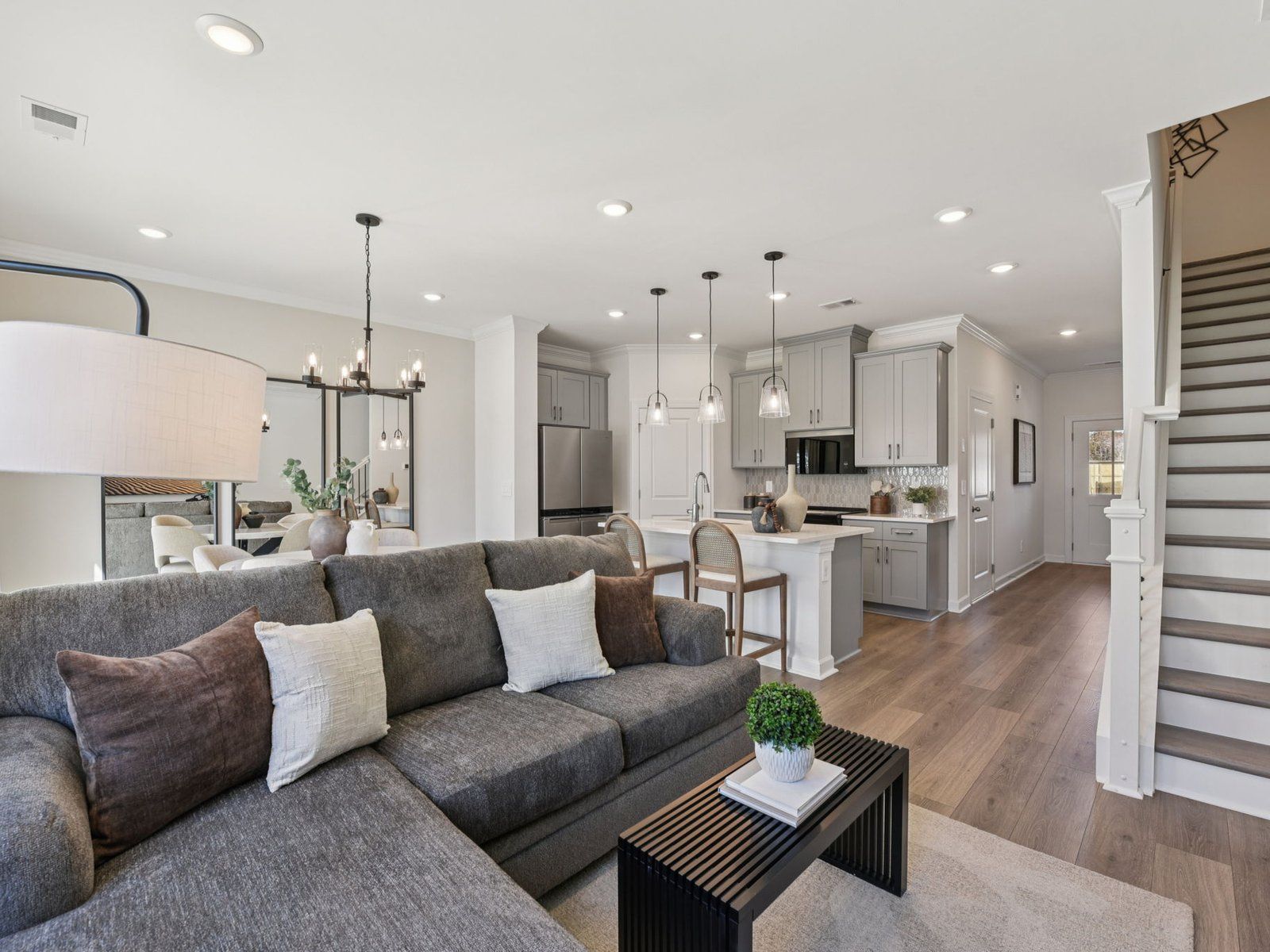 Our open concept floorplan makes hosting a breeze.