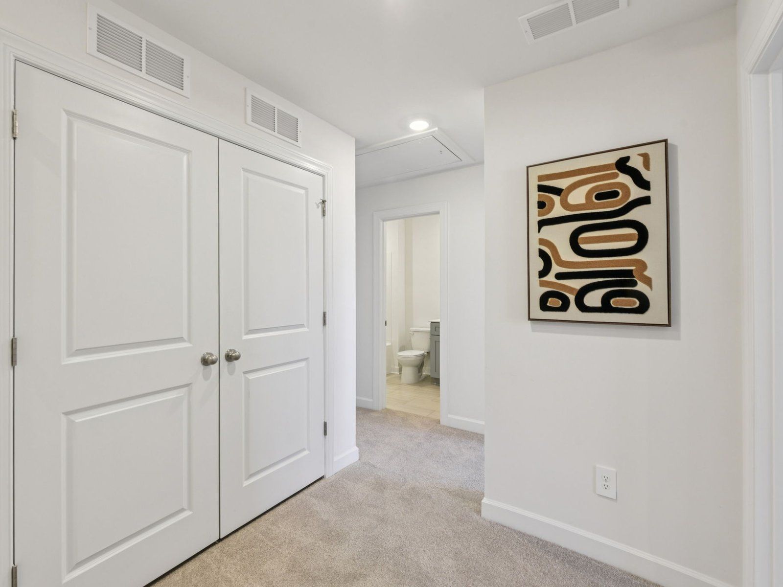 The loft conveniently leads to each upstairs bedroom.