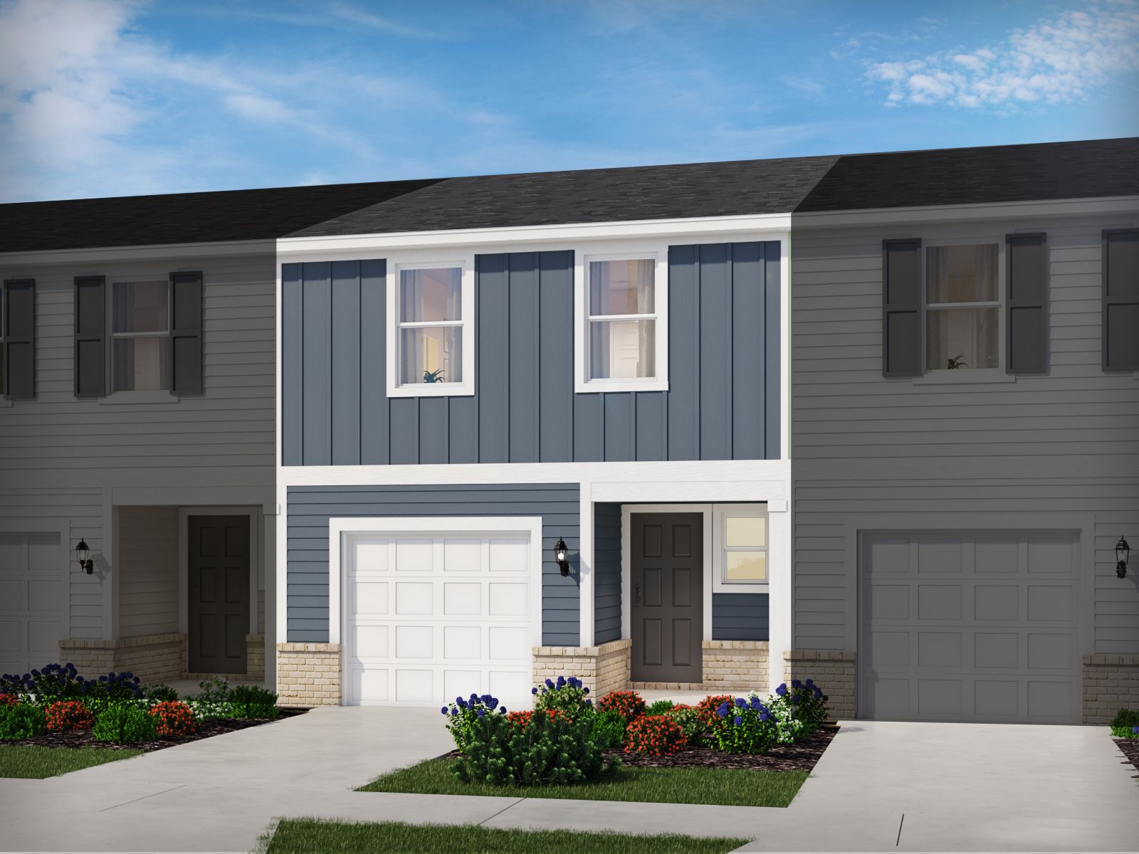 Troy - Crossing at Abner Creek Townes: Greer, South Carolina - Meritage Homes