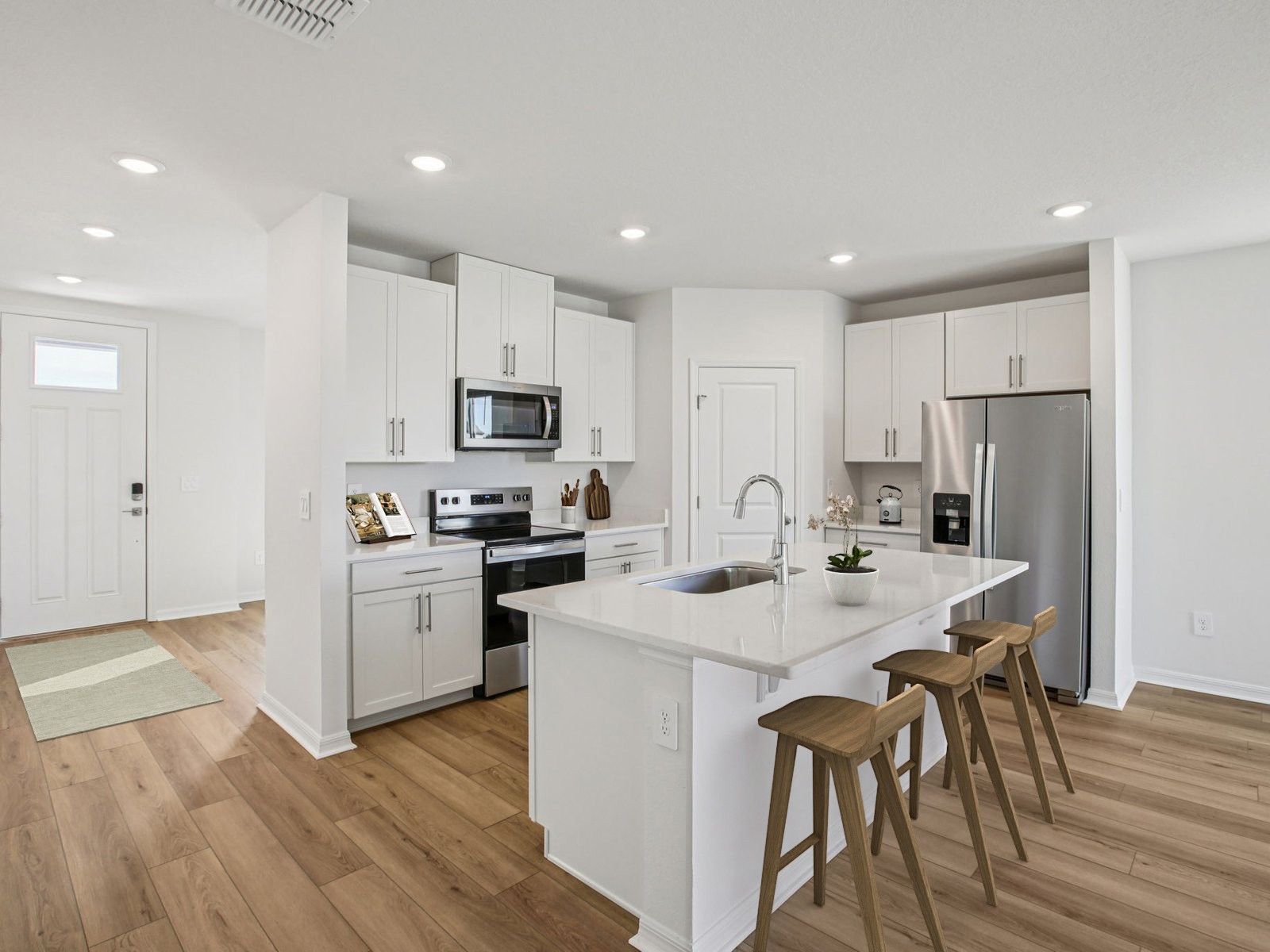 Kitchen Virtually Staged
