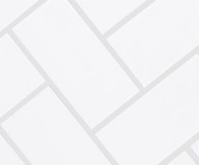 Kitchen Backsplash: Artezen Elegant White Herringbone Mosaic