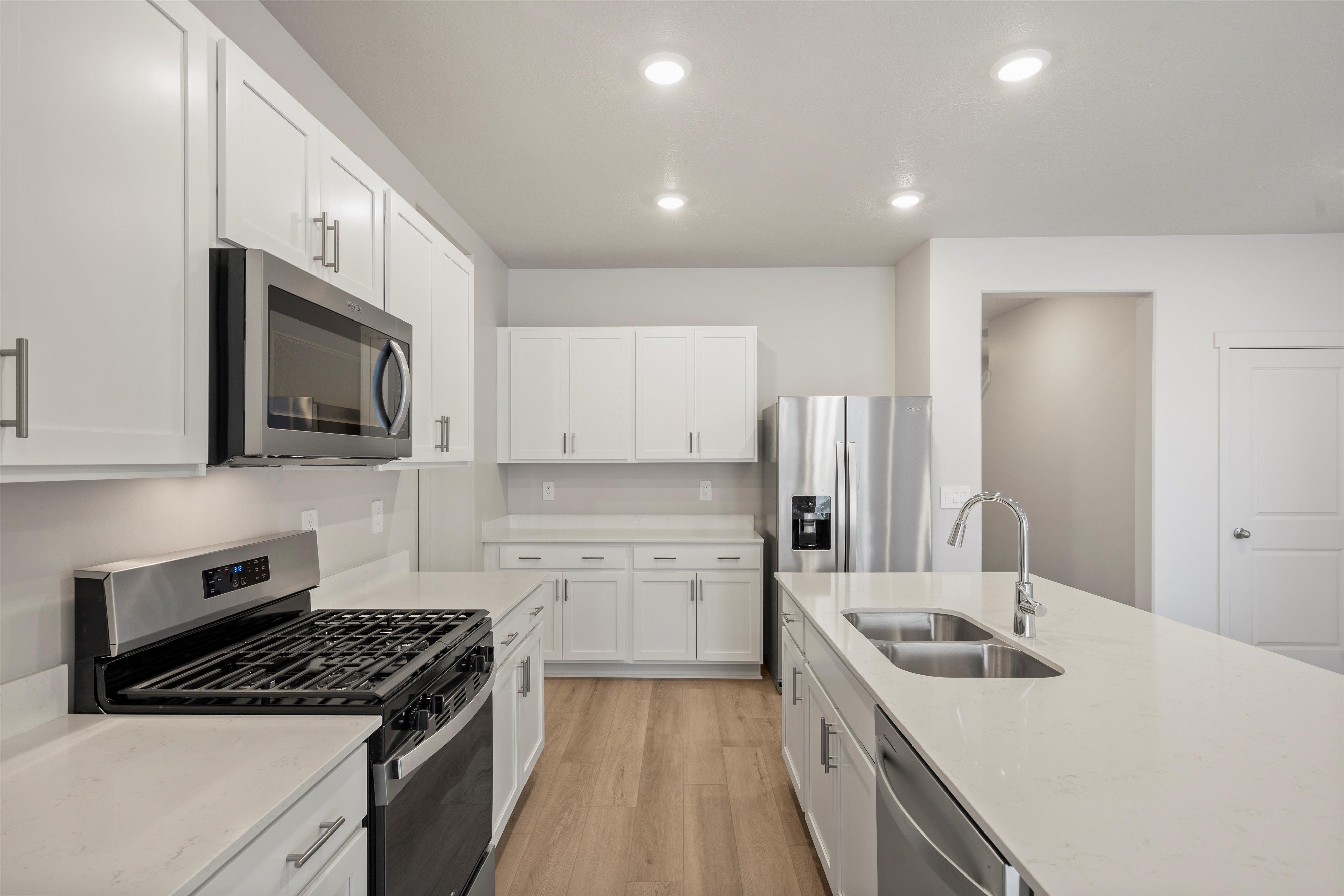 The Narrows floorplan interior image taken at a Meritage Homes community in Eagle Mountain, UT.