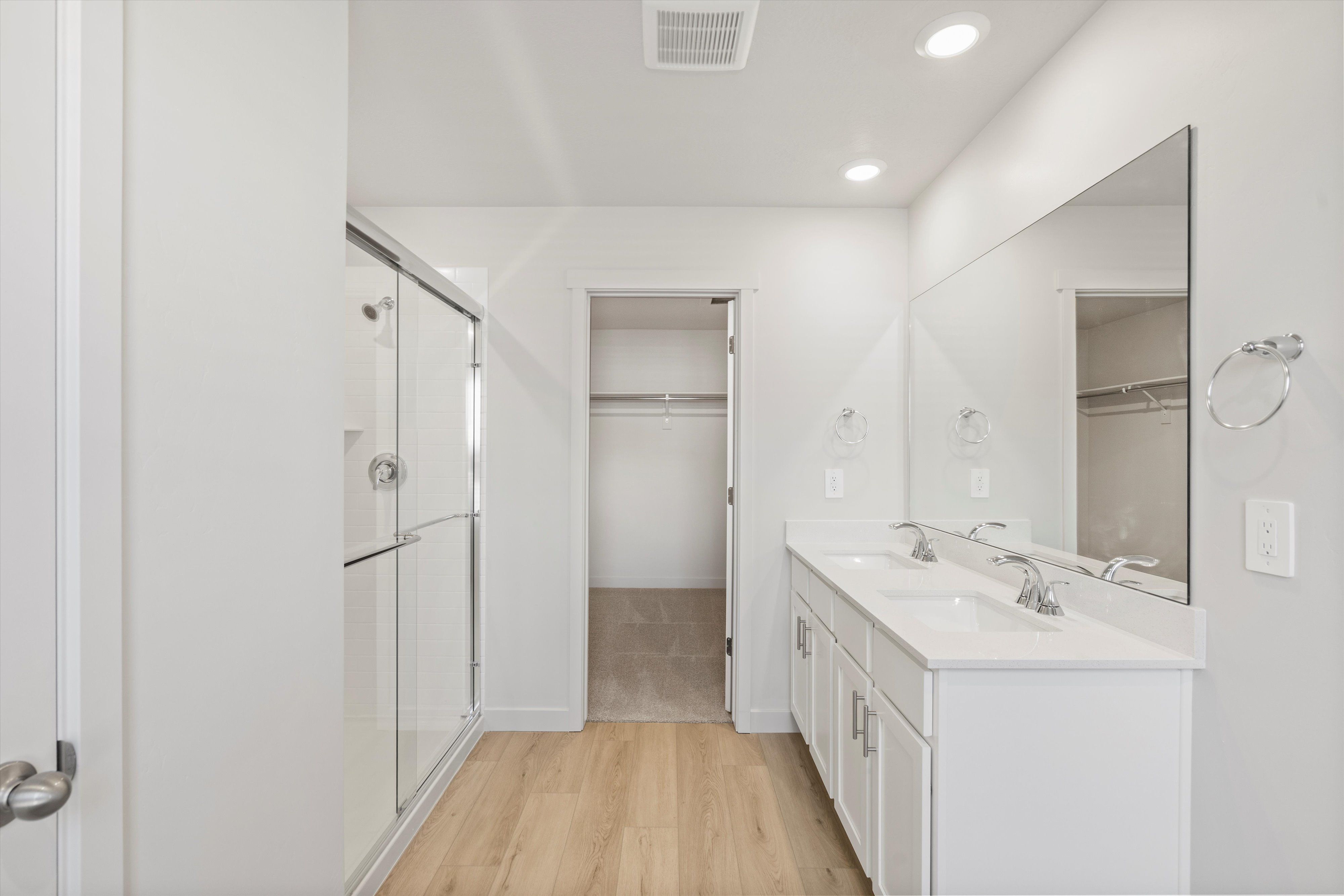 The Narrows floorplan interior image taken at a Meritage Homes community in Eagle Mountain, UT.