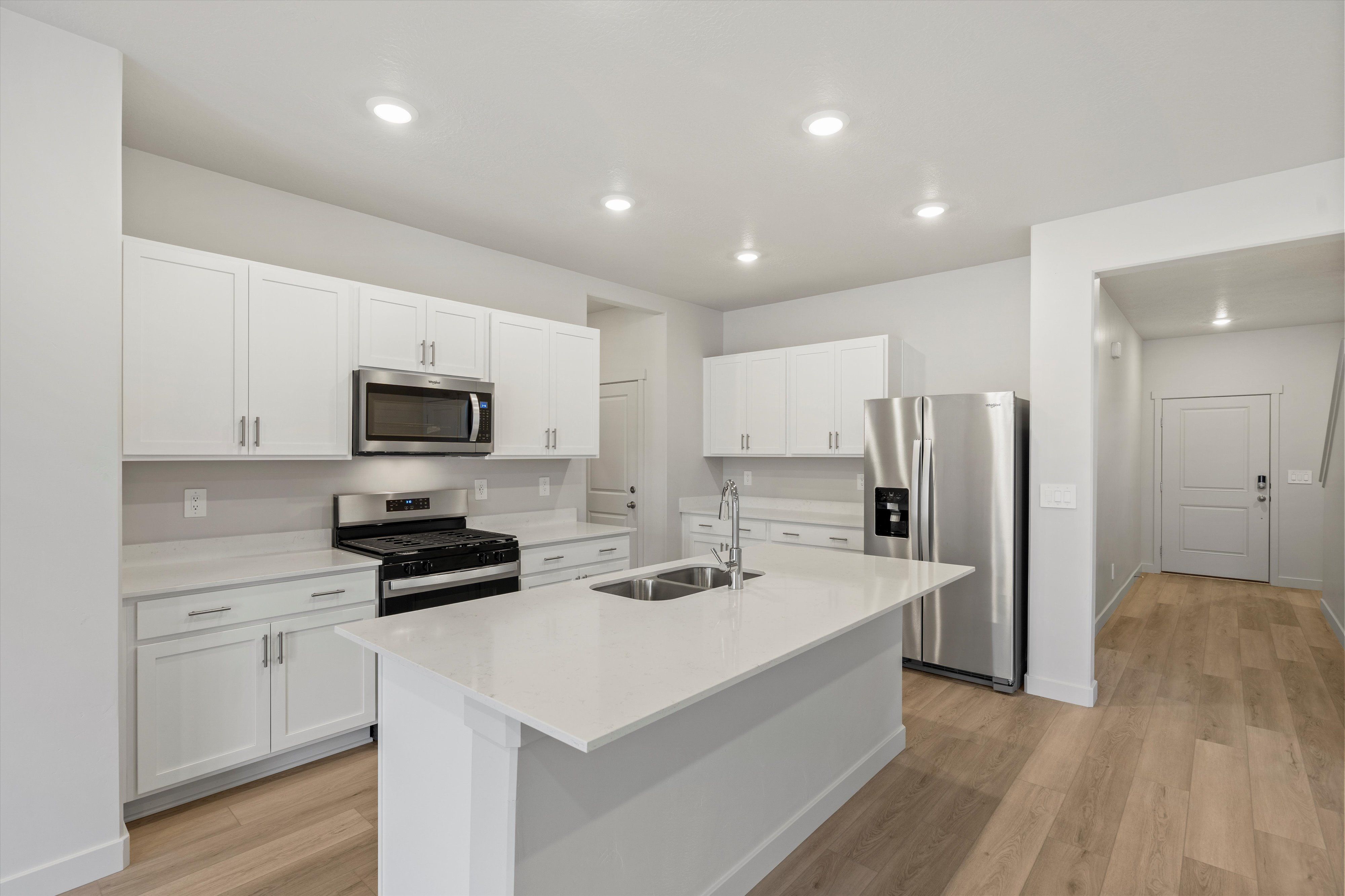 The Narrows floorplan interior image taken at a Meritage Homes community in Eagle Mountain, UT.