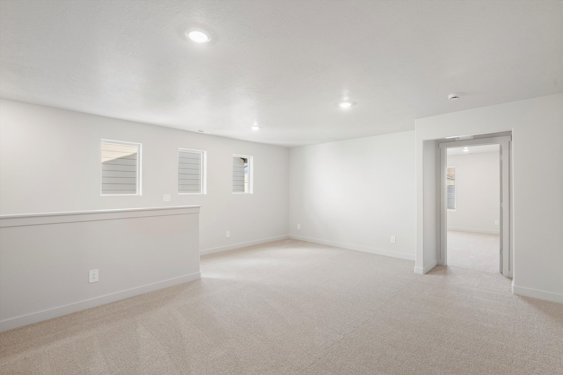 The Narrows floorplan interior image taken at a Meritage Homes community in Eagle Mountain, UT.