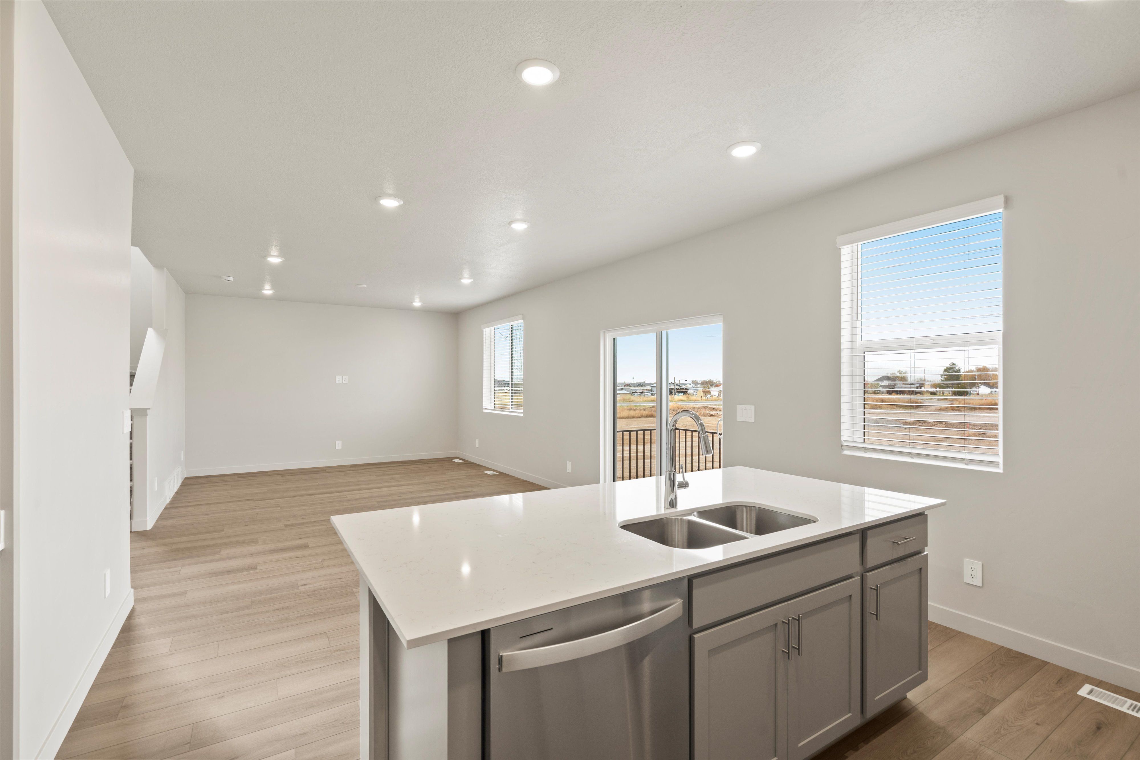 Kitchen and Great Room