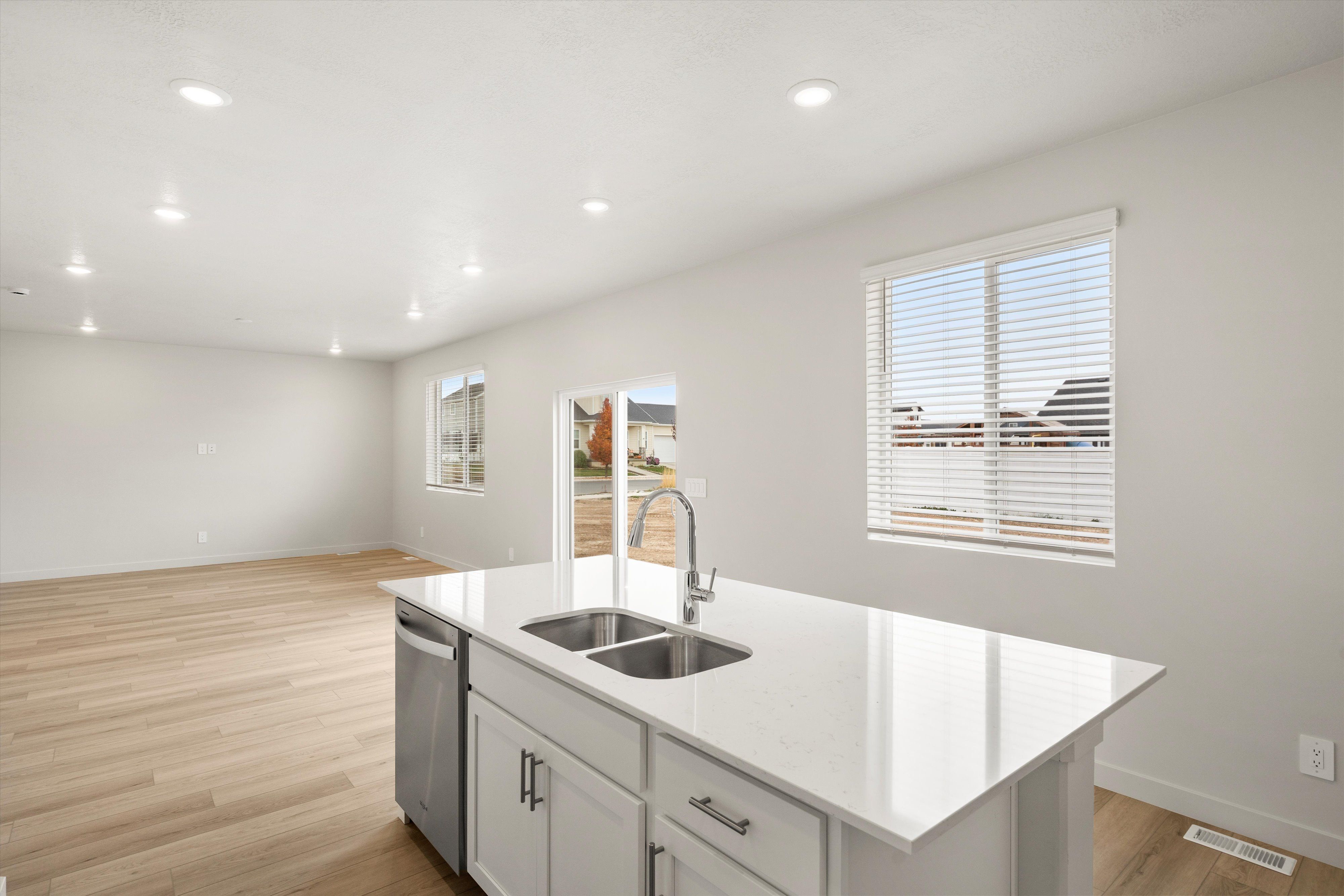 Kitchen and Living Area
