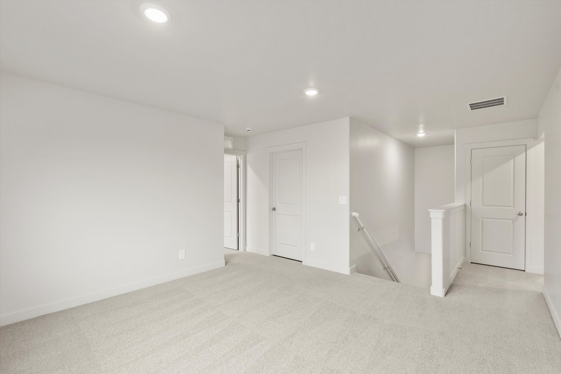 The Cottonwood floorplan interior image taken at a Meritage Homes community in Santaquin, UT.