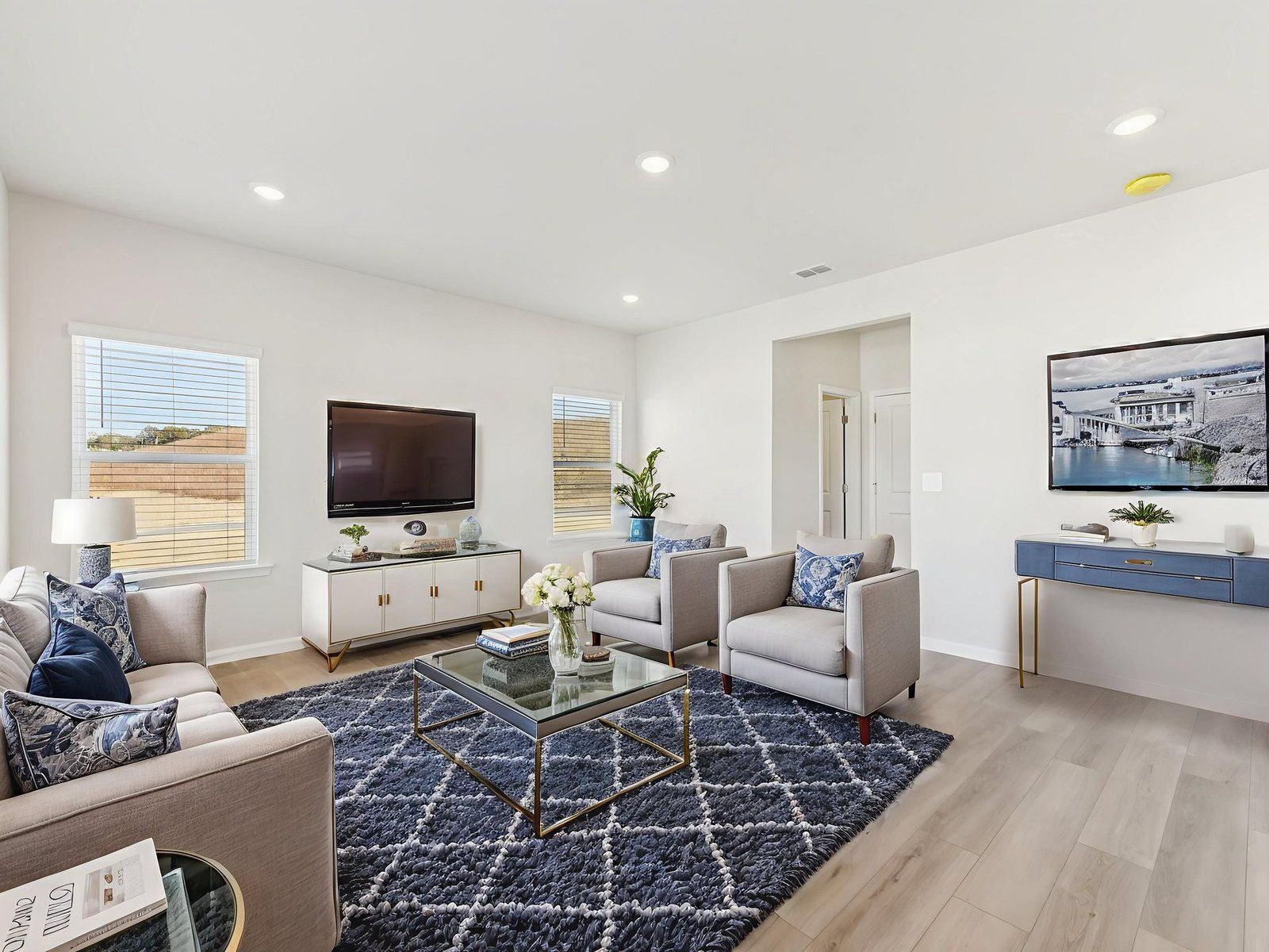The Dakota floorplan with the Essence White interior package.
