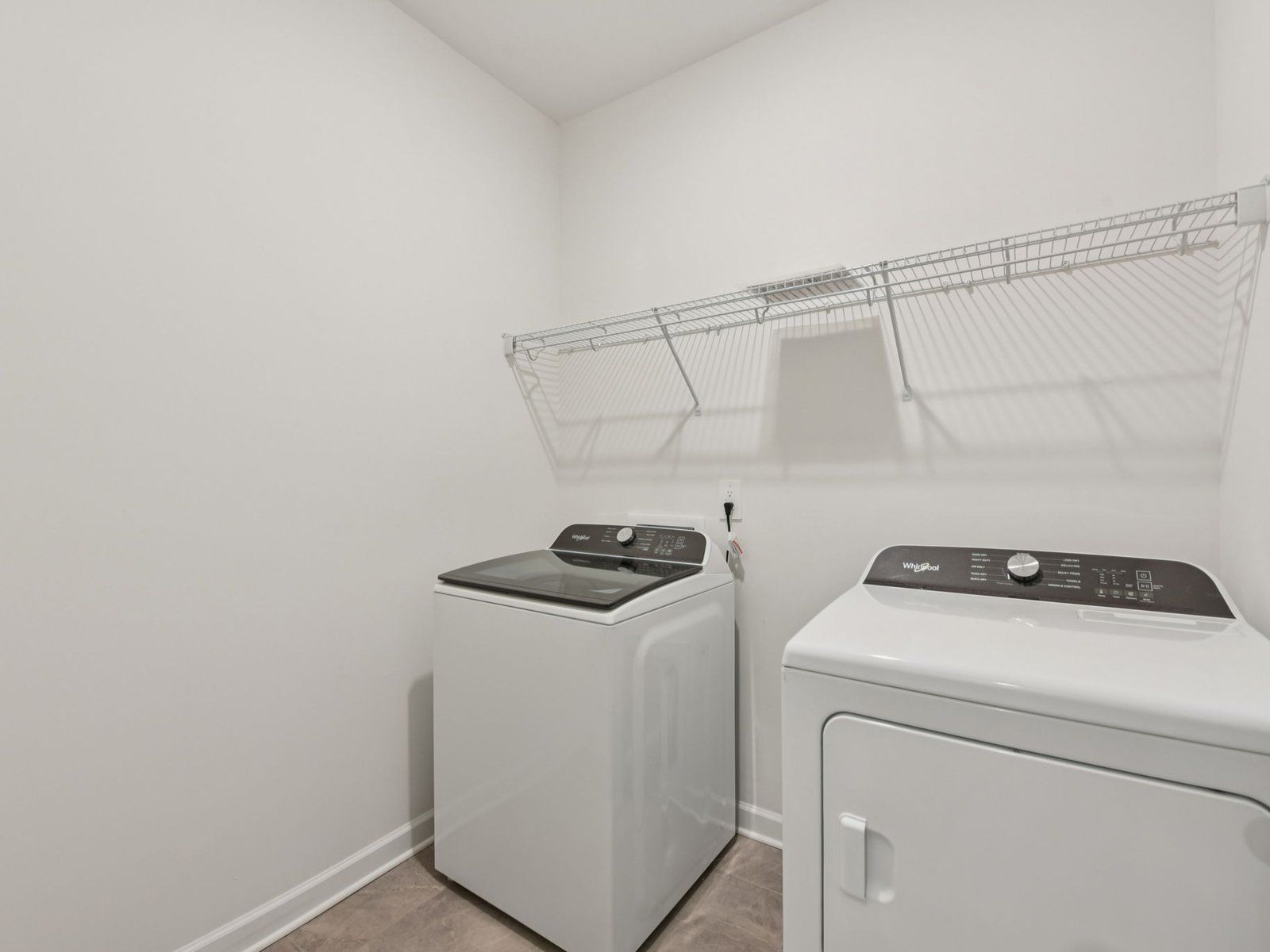 Laundry day can be a breeze with more room to store and organize your cleaning essentials.