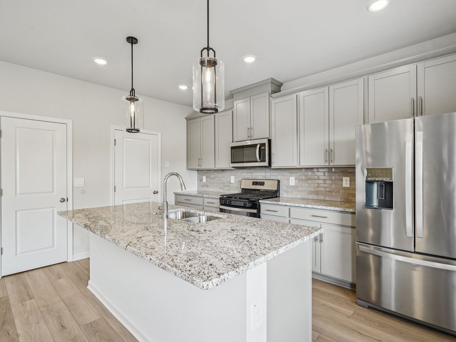 The Finley floorplan with the Sleek Gray interior package.