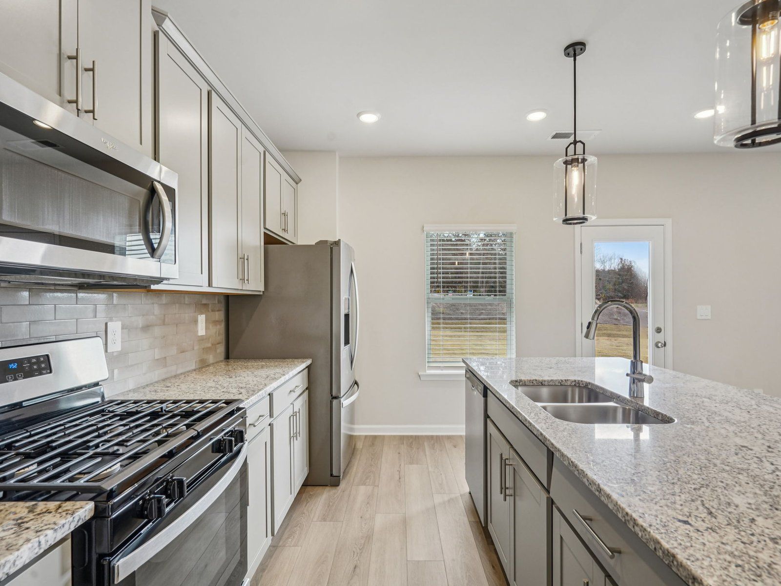 The Finley floorplan with the Sleek Gray interior package.
