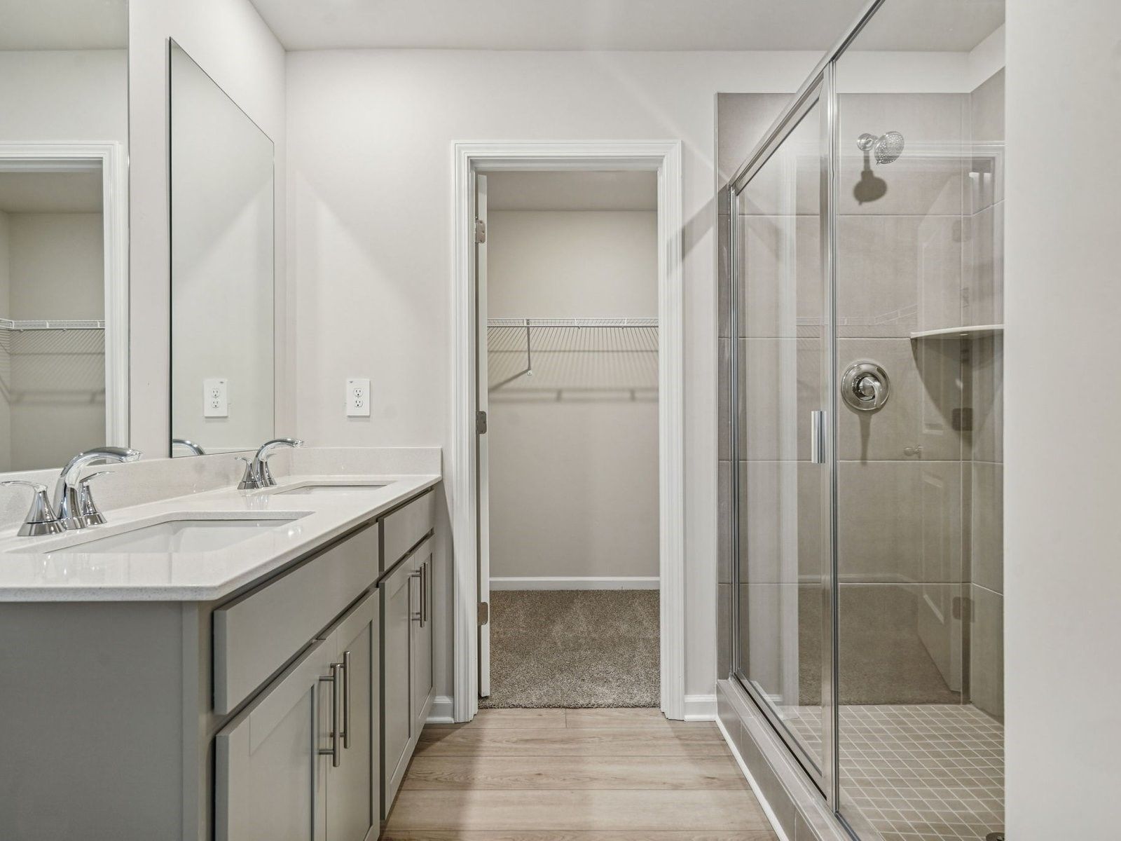 The Finley floorplan with the Sleek Gray interior package.