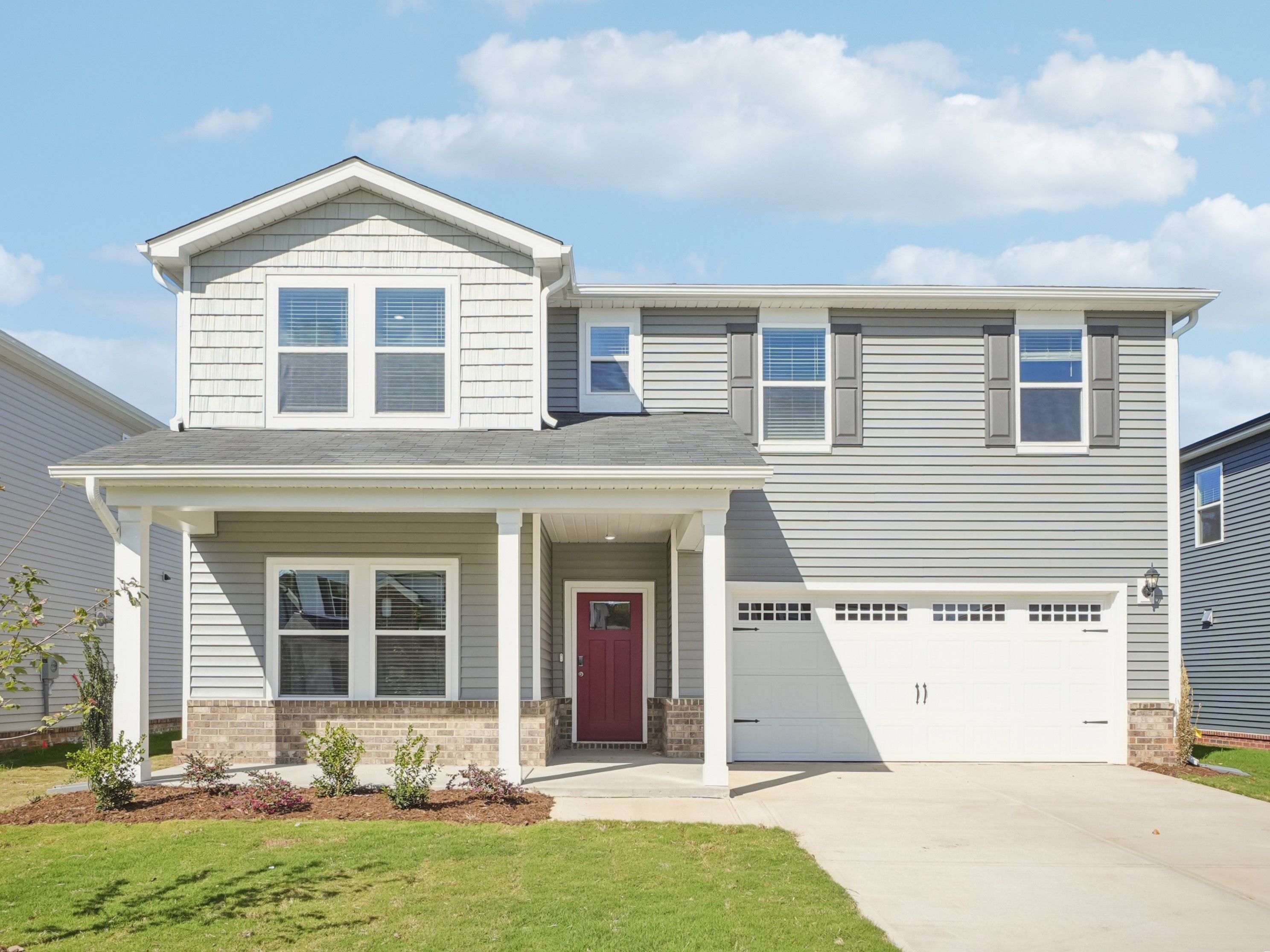 Taylorsville front exterior at a Meritage Homes community in Garner, NC.