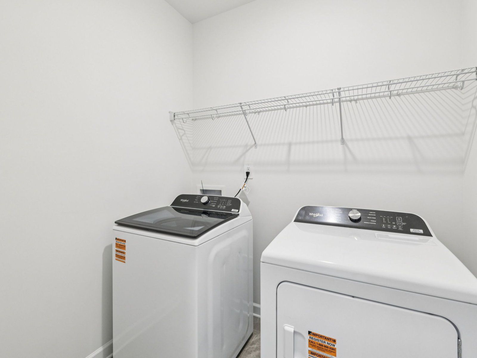 Laundry day can be a breeze with more room to store and organize your cleaning essentials.