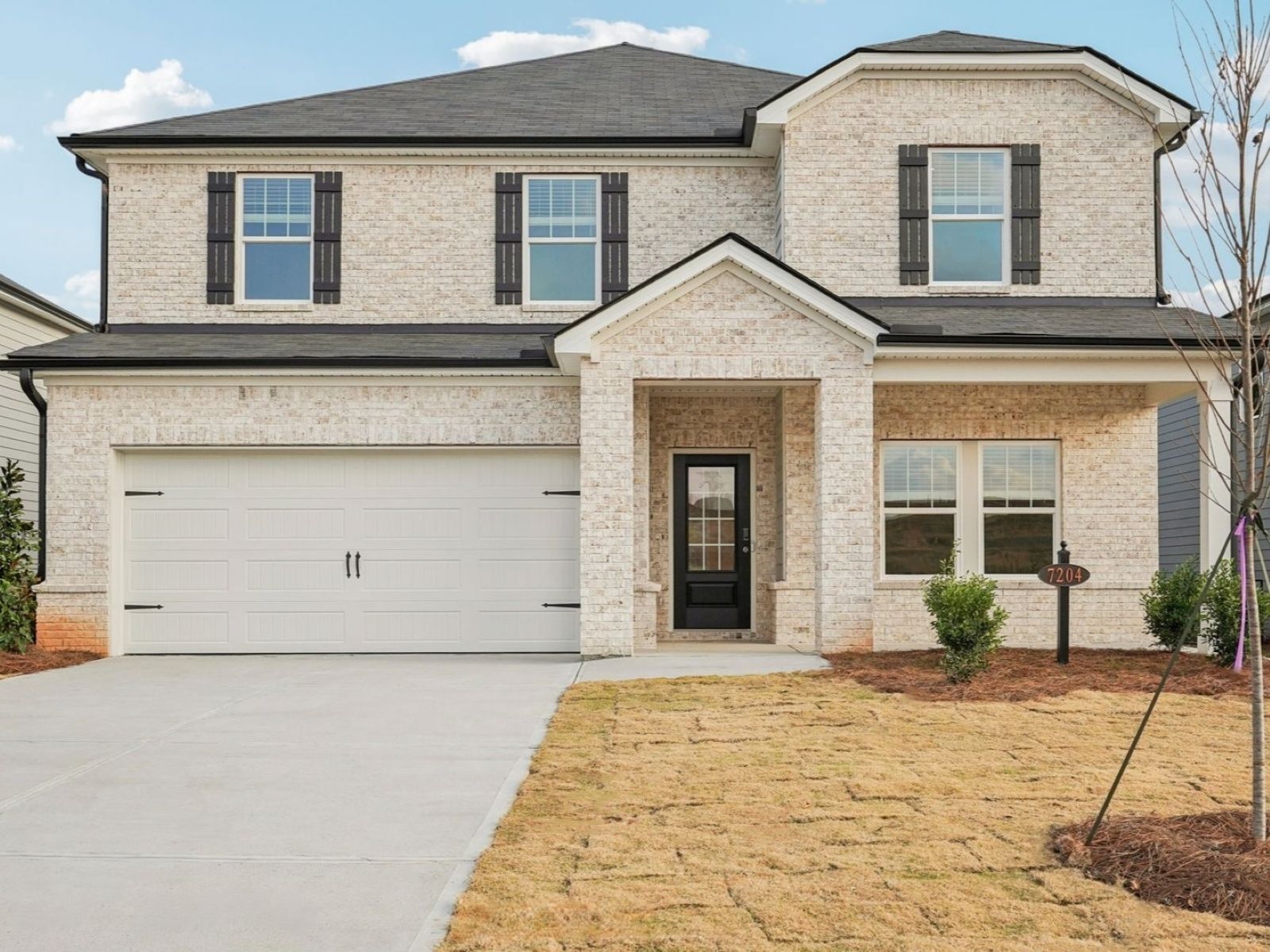 The Chatham floorplan with Elevation N modeled at Harmony Manor.