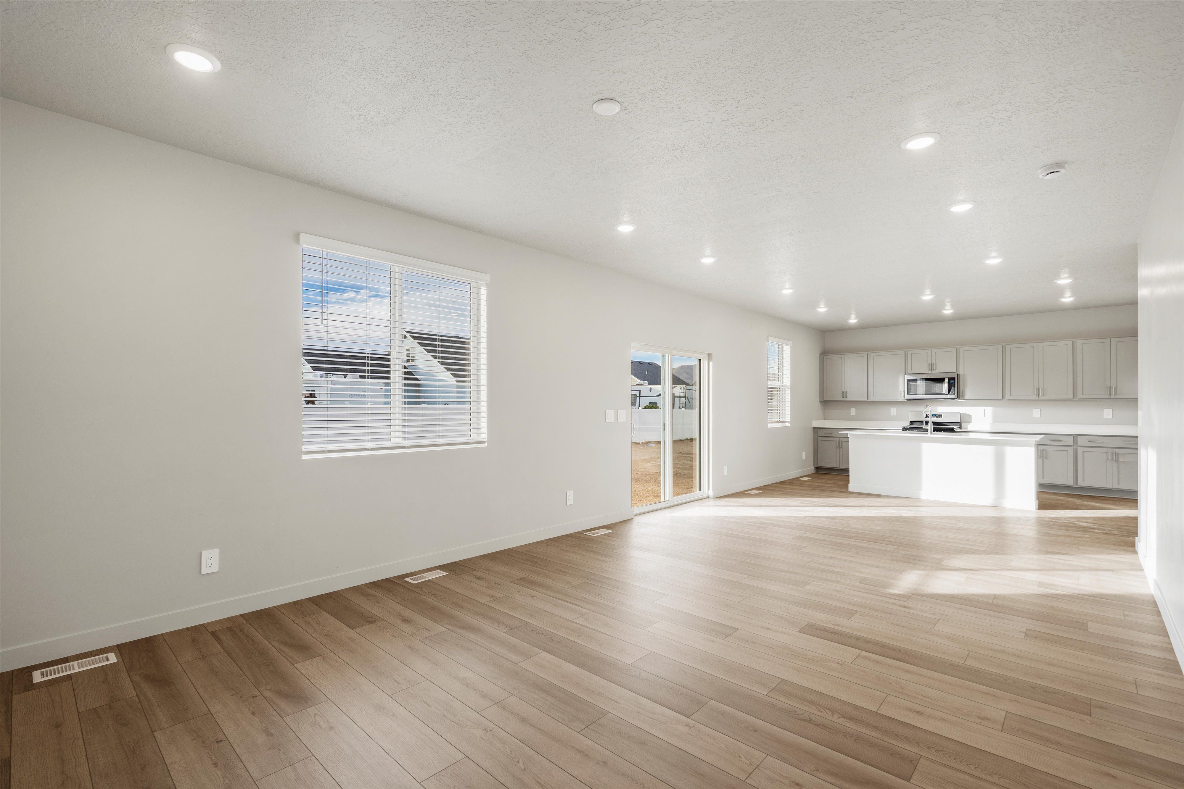 Kitchen and Living Area