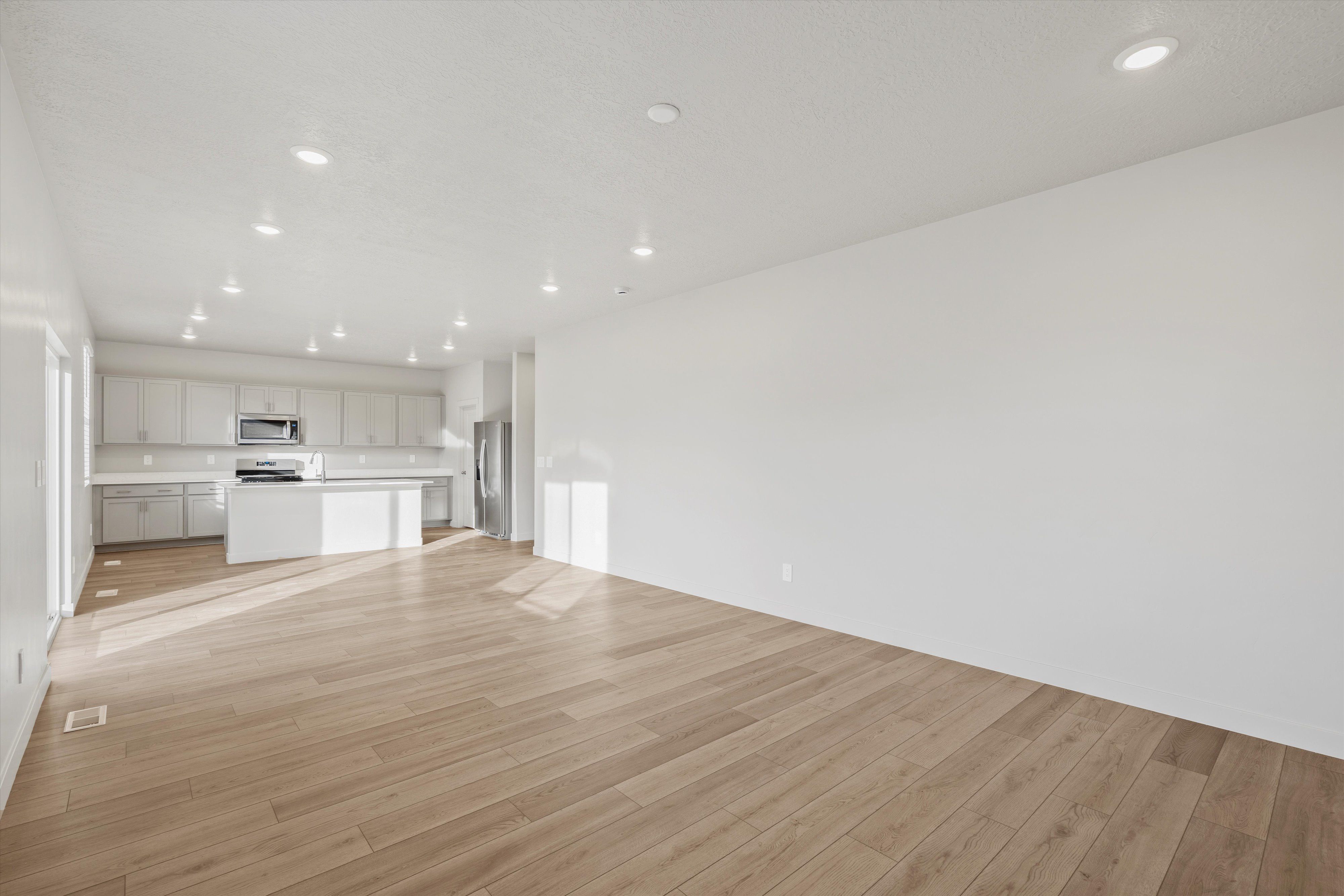 Kitchen and Living Area