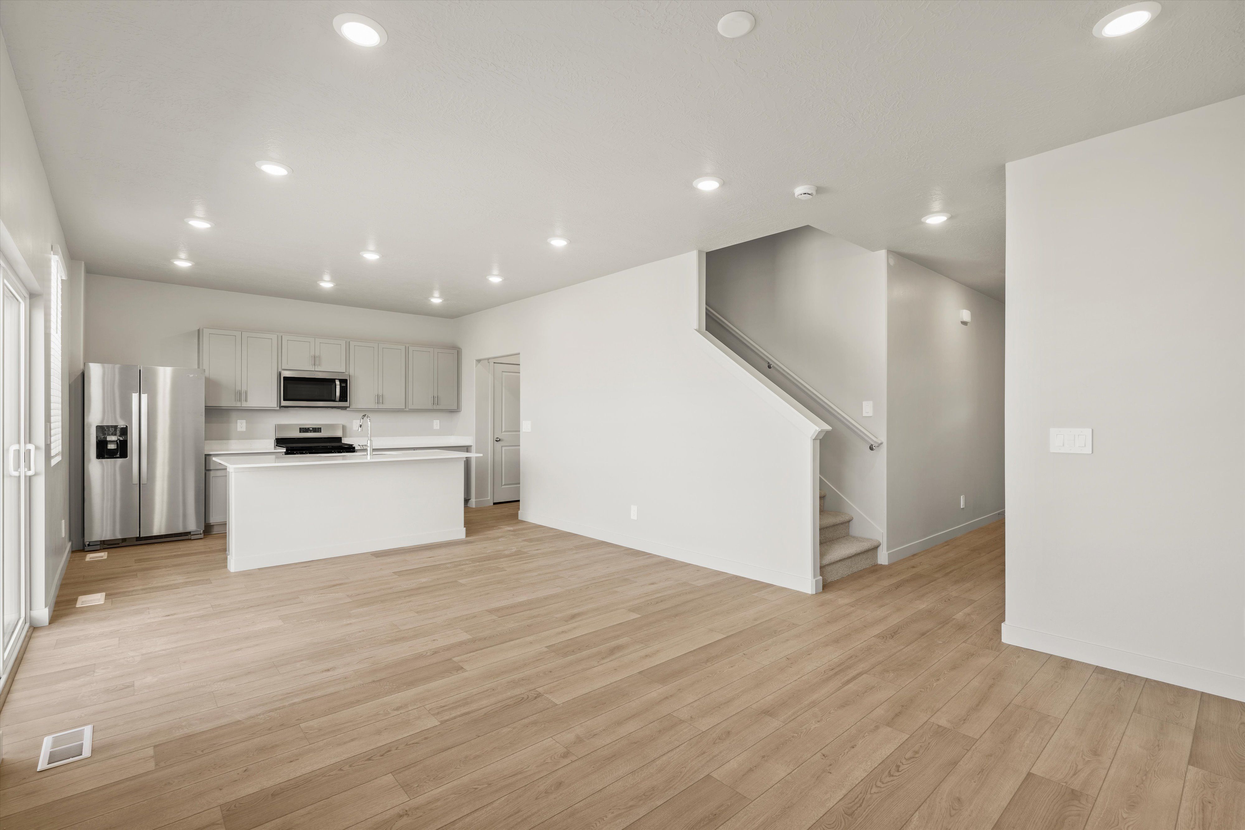 The Scout floorplan interior image taken at a Meritage Homes community in Eagle Mountain, UT.