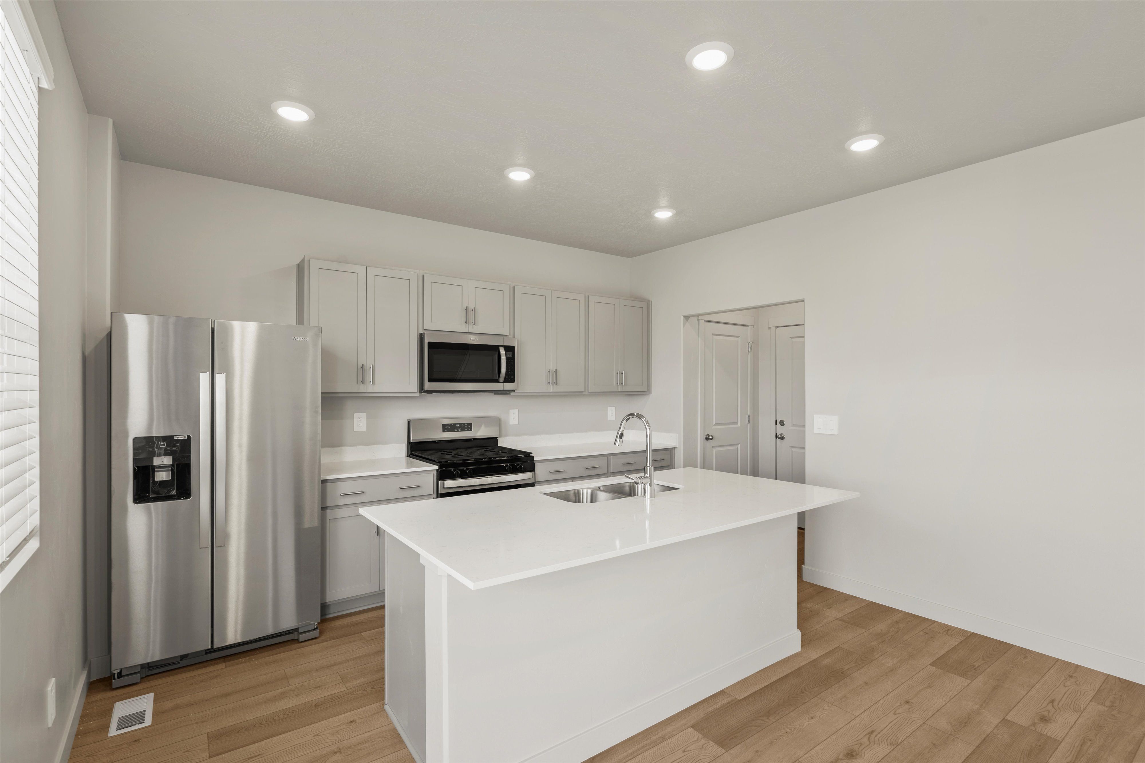 The Scout floorplan interior image taken at a Meritage Homes community in Eagle Mountain, UT.