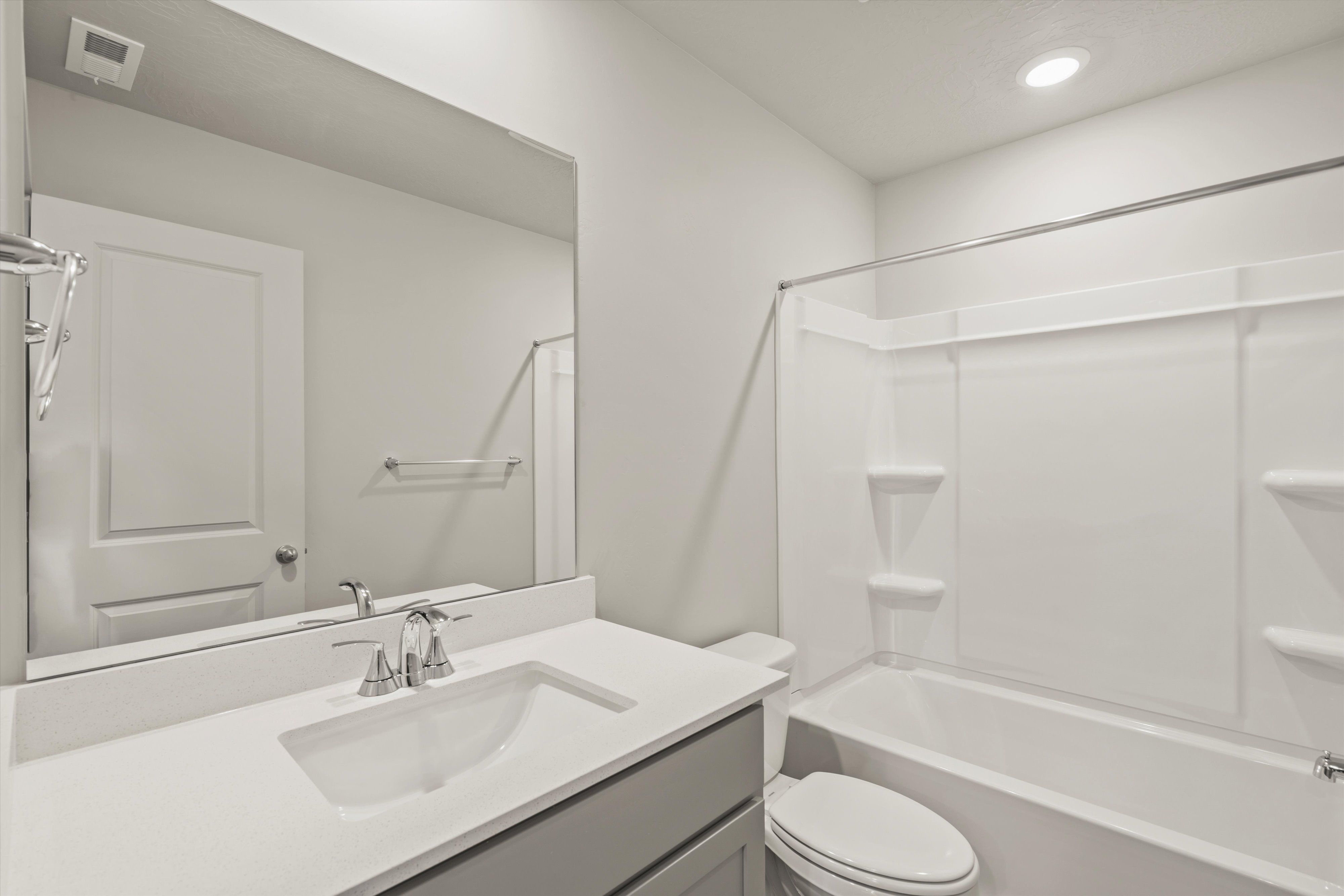 The Scout floorplan interior image taken at a Meritage Homes community in Eagle Mountain, UT.