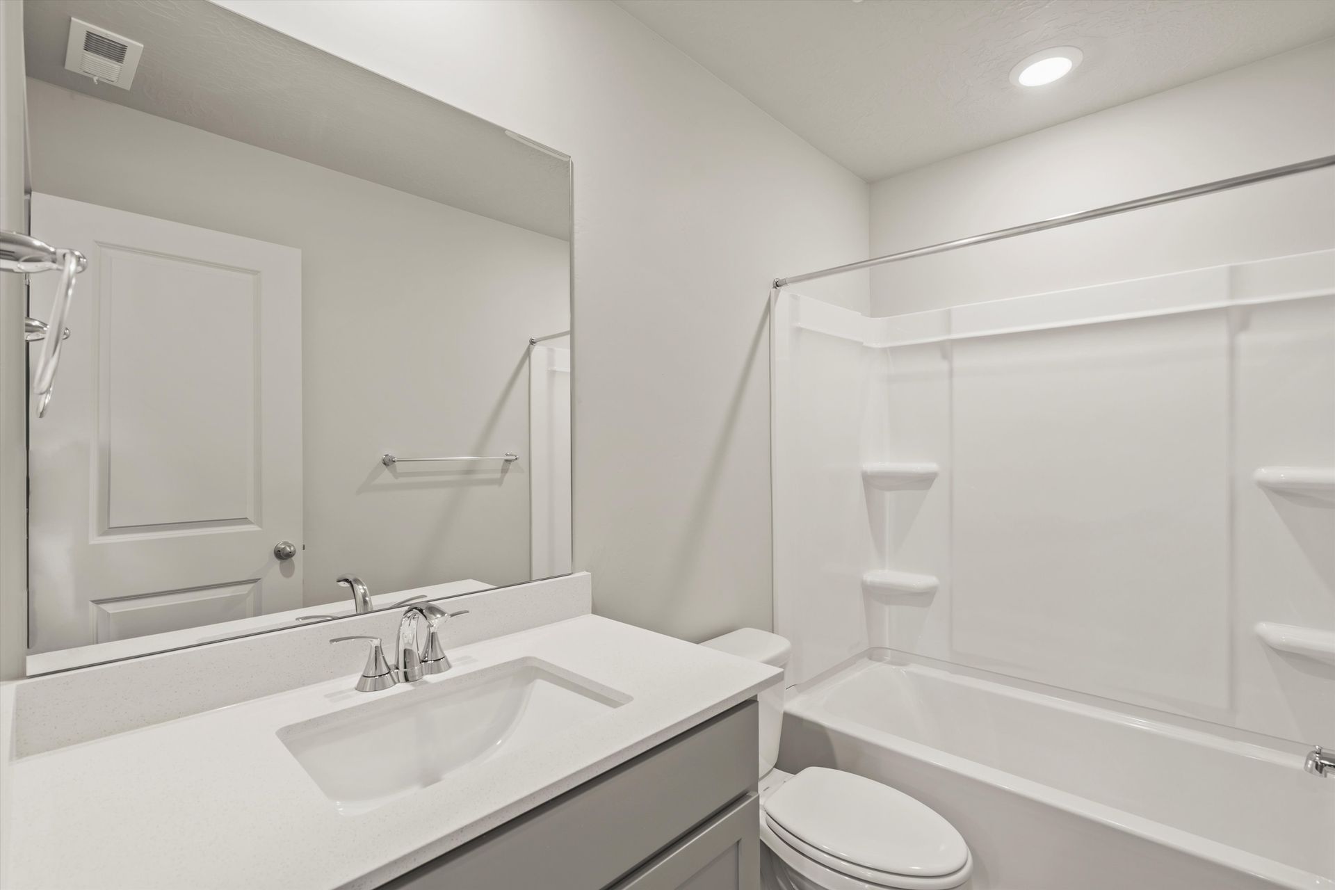 The Scout floorplan interior image taken at a Meritage Homes community in Eagle Mountain, UT.