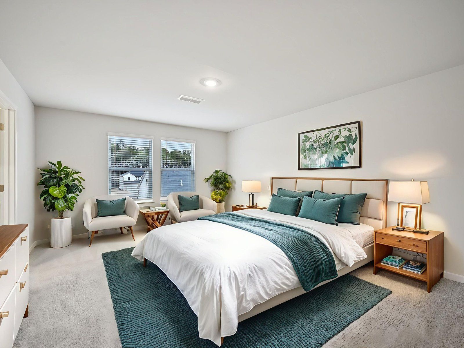 The Chatham floorplan with the Finesse White interior package.