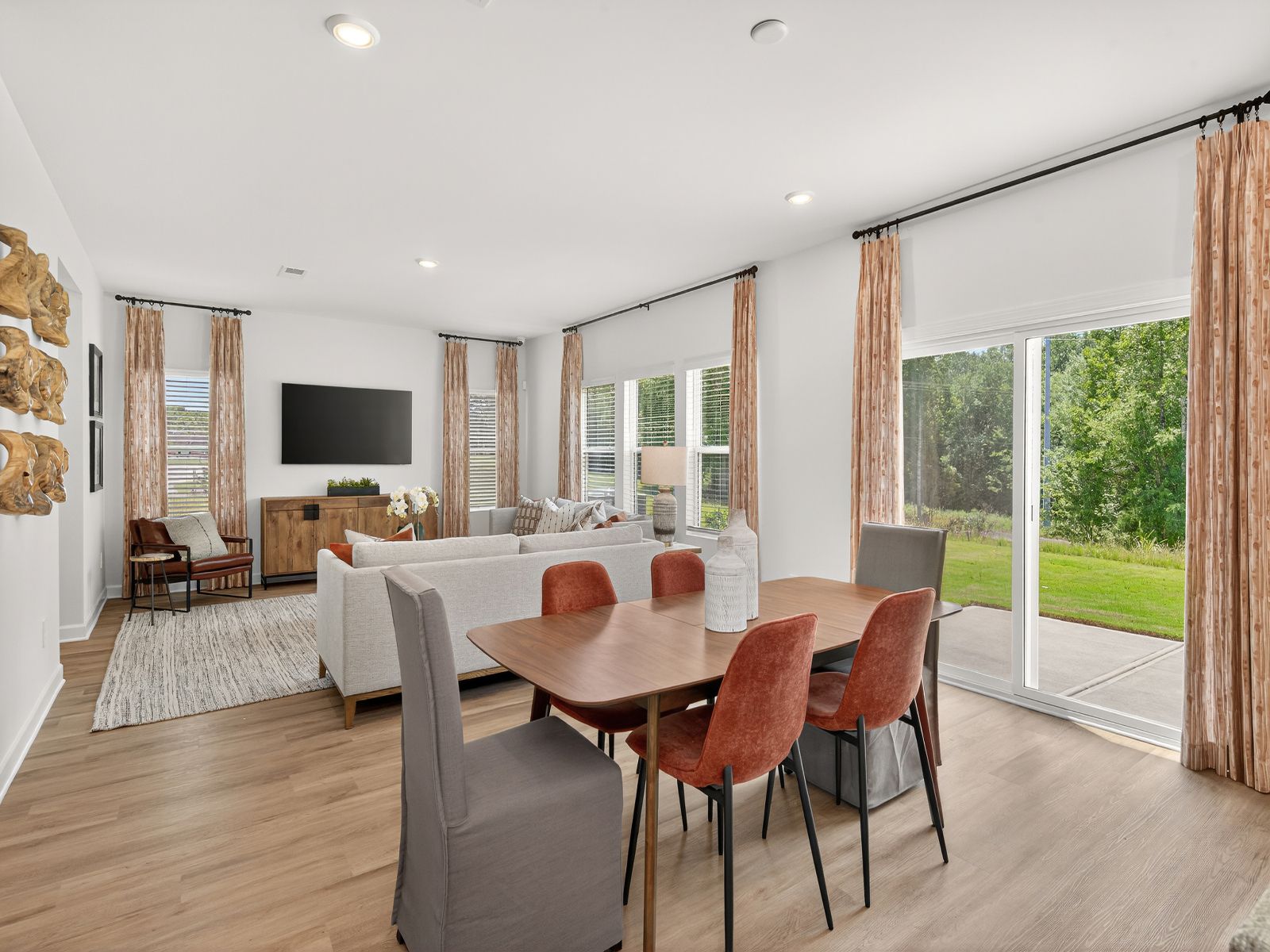 Dining Room in the Dakota floorplan at a Meritage Homes community in Charlotte, NC.