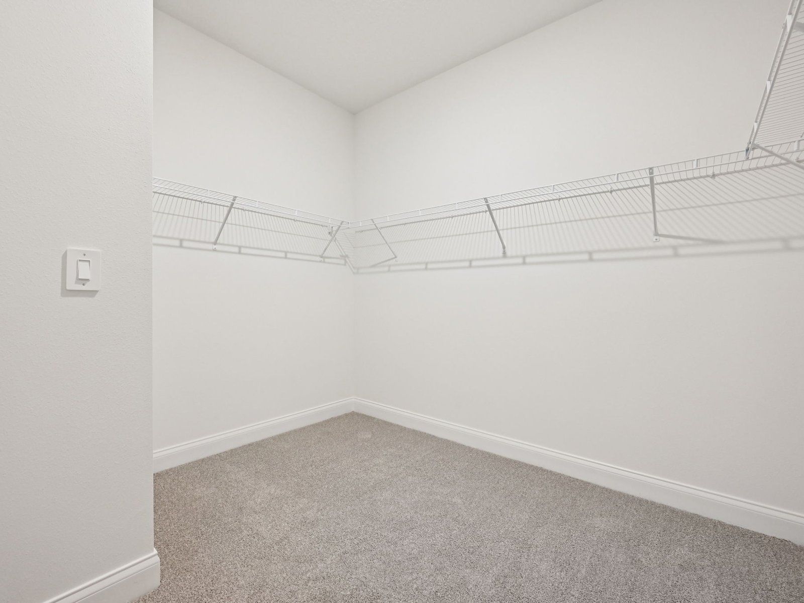 Primary closet