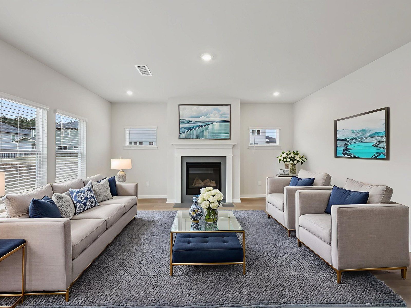 The Taylorsville floorplan with the Radiant Harbor interior package.