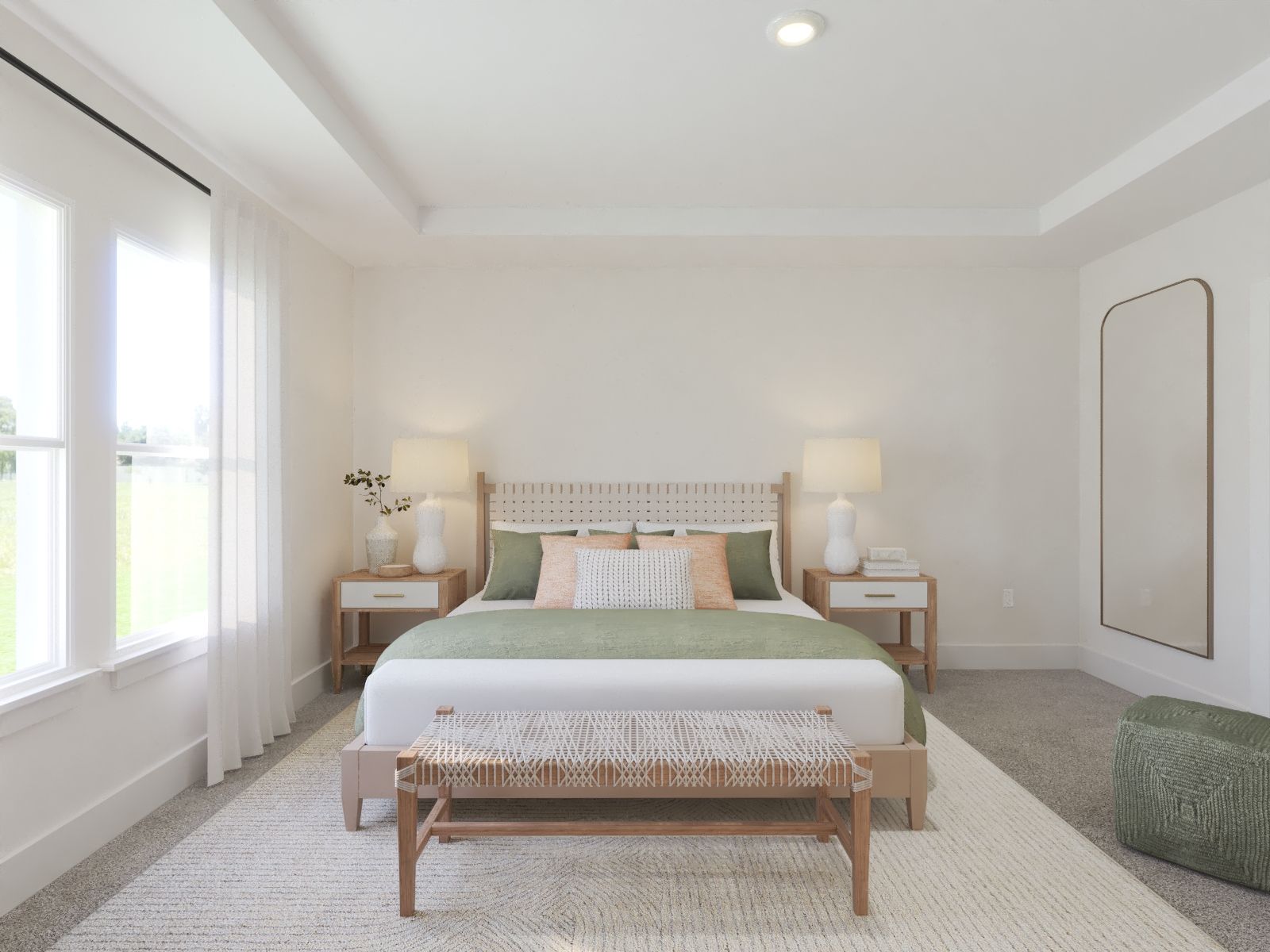 The primary suite offers a private retreat.