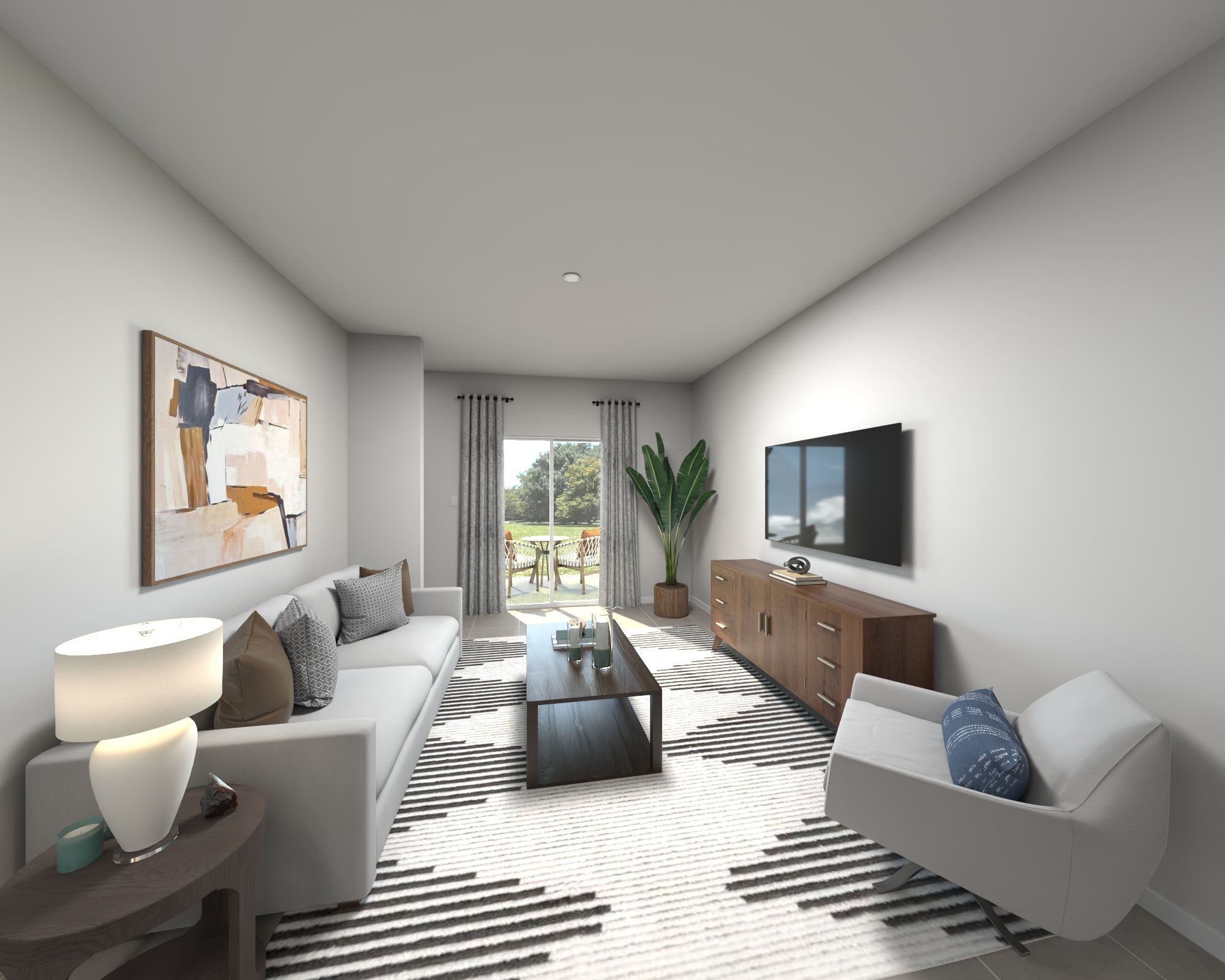 Great room of the Ellis