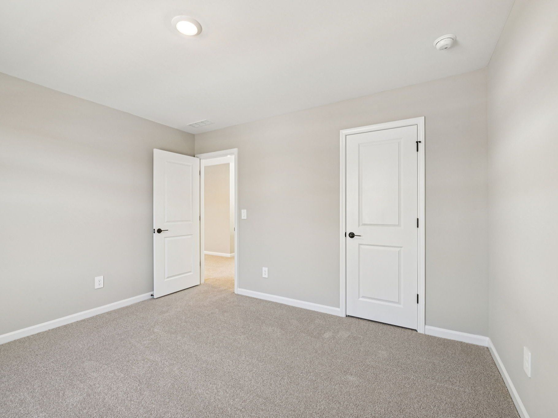 Secondary bedroom in the Chatham floorplan at a Meritage Homes community in Raleigh, NC.