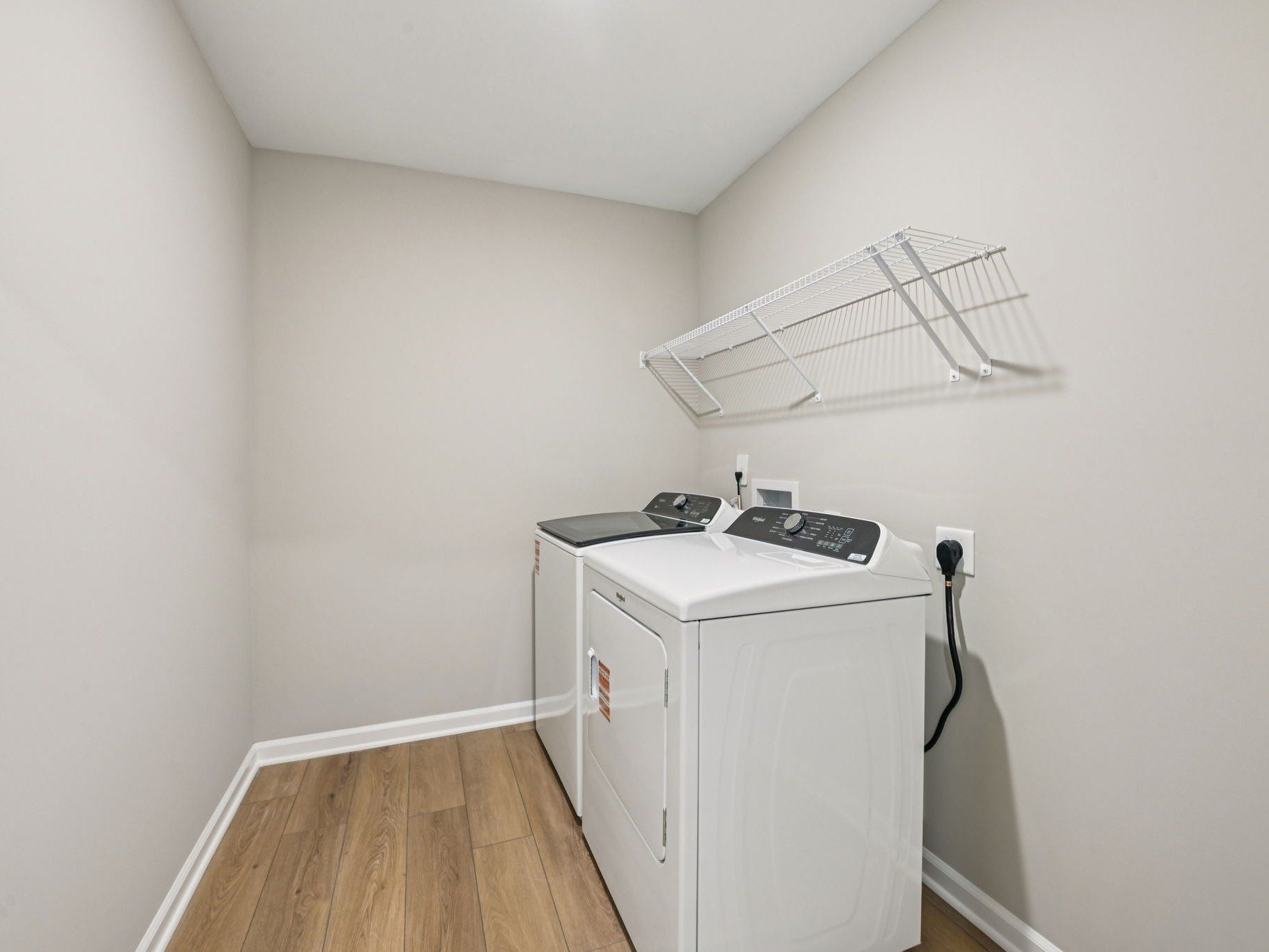 Laundry room in the Chatham floorplan at a Meritage Homes community in Raleigh, NC.