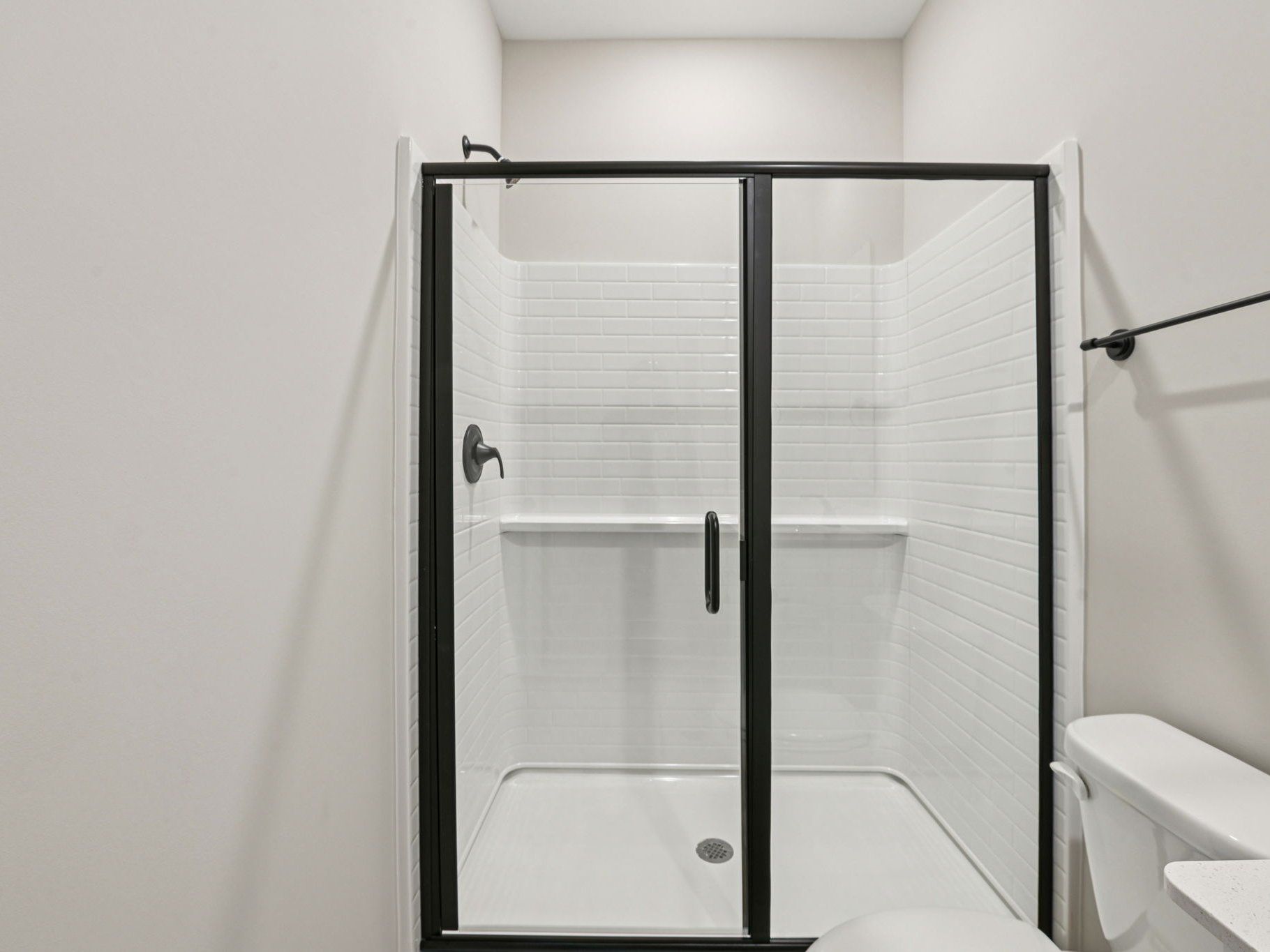Secondary bathroom in the Chatham floorplan at a Meritage Homes community in Raleigh, NC.