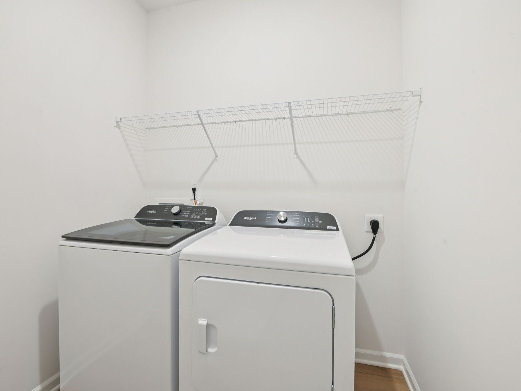 Laundry room in the Sherwood floorplan at a Meritage Homes community in Raleigh, NC.