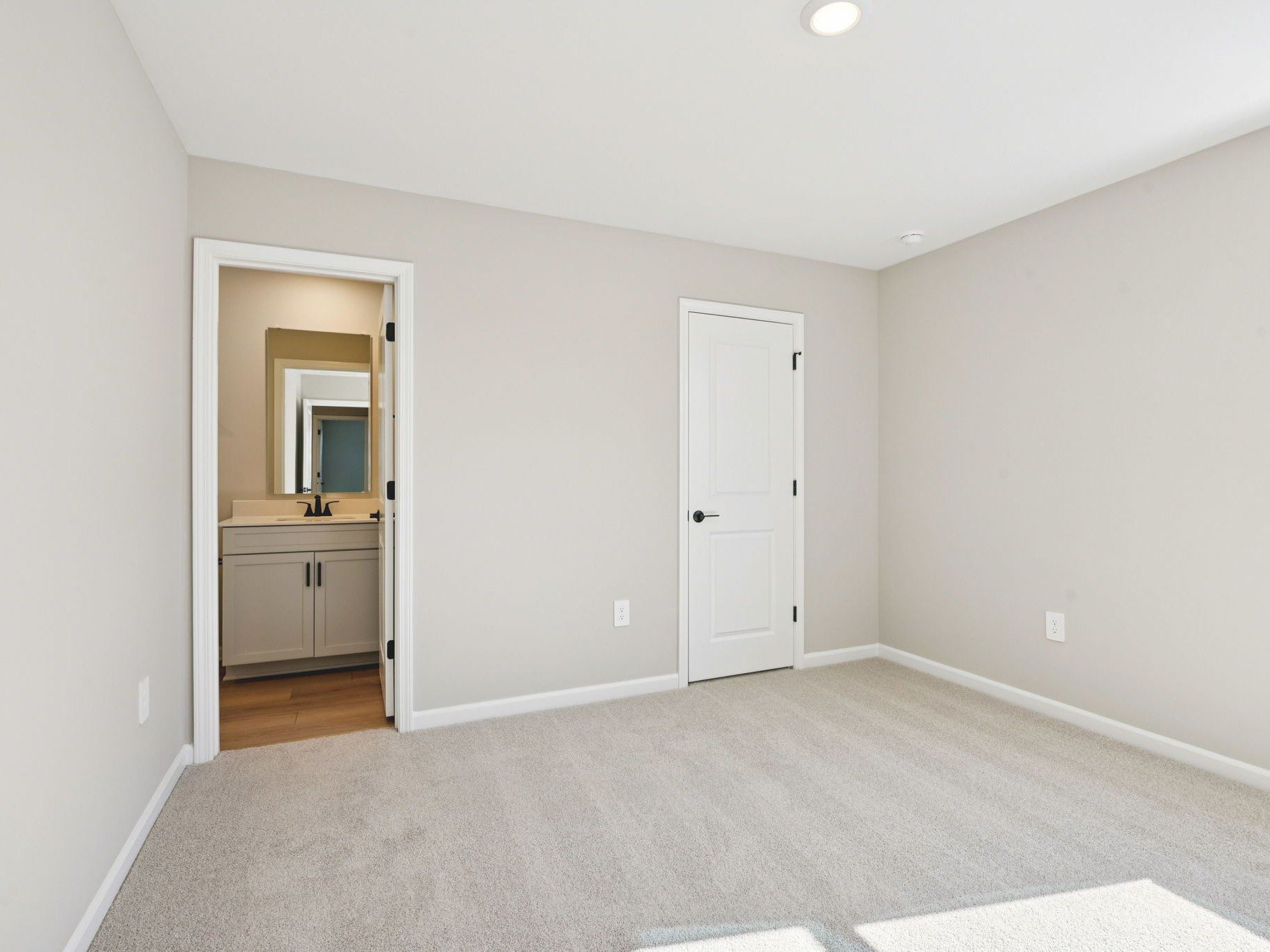 Secondary bedroom in the Taylorsville floorplan at a Meritage Homes community in Raleigh, NC.