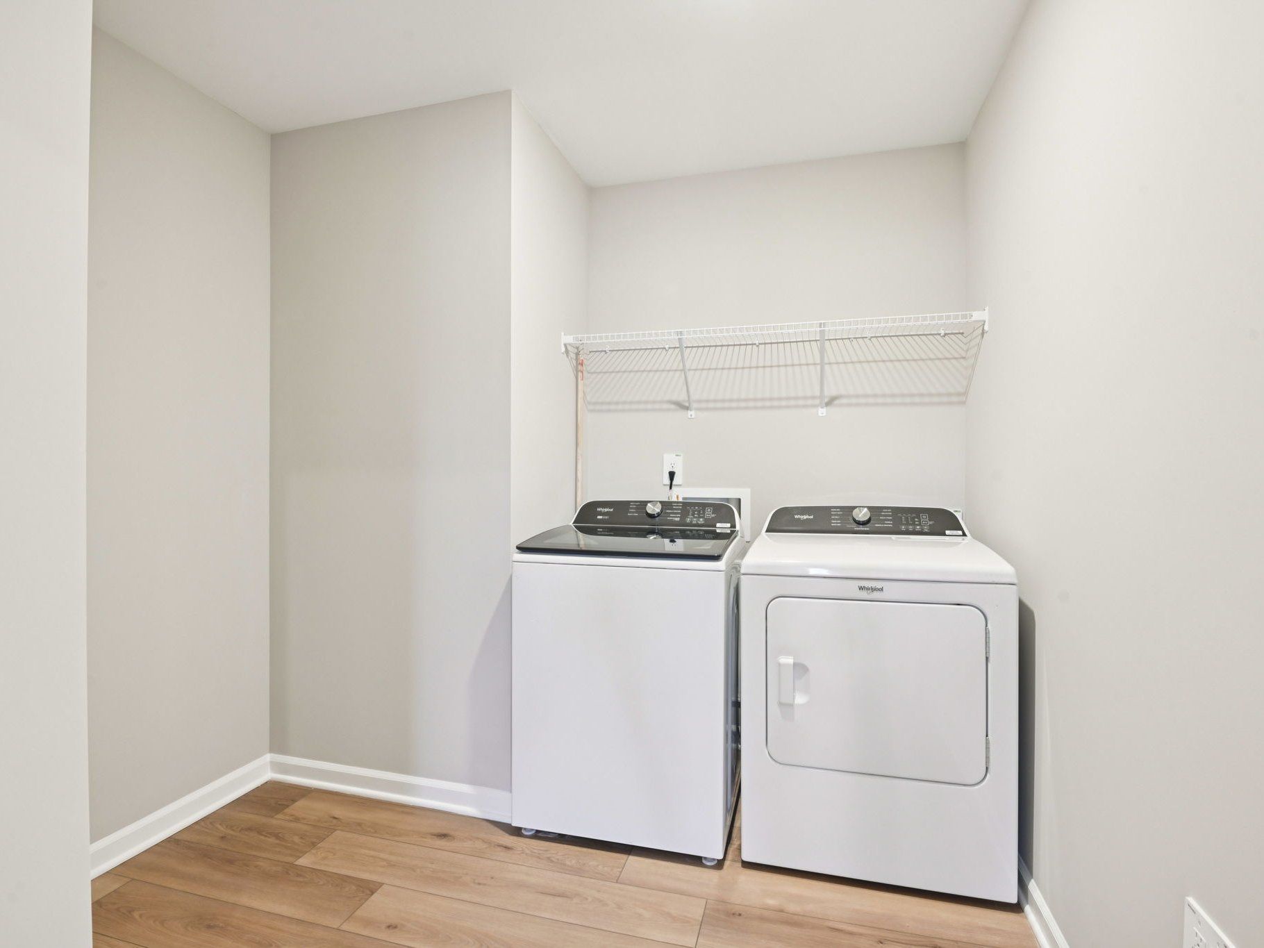 Laundry room in the Taylorsville floorplan at a Meritage Homes community in Raleigh, NC.