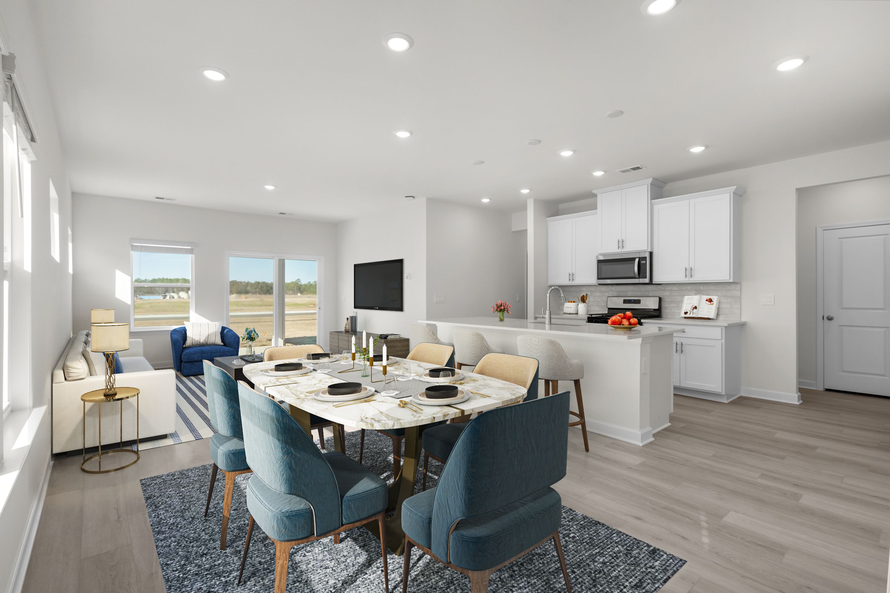 Roswell floorplan in Waterside