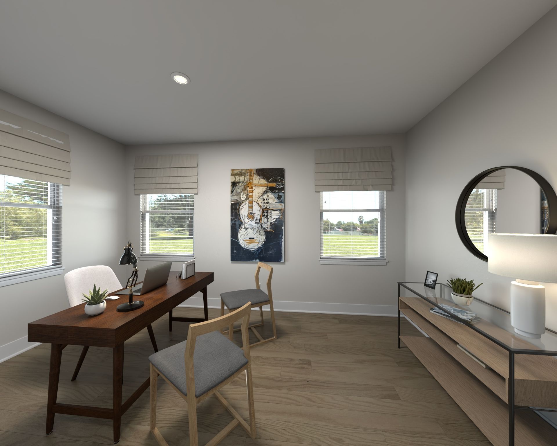 Study in the Wilson floorplan at Meritage Homes.