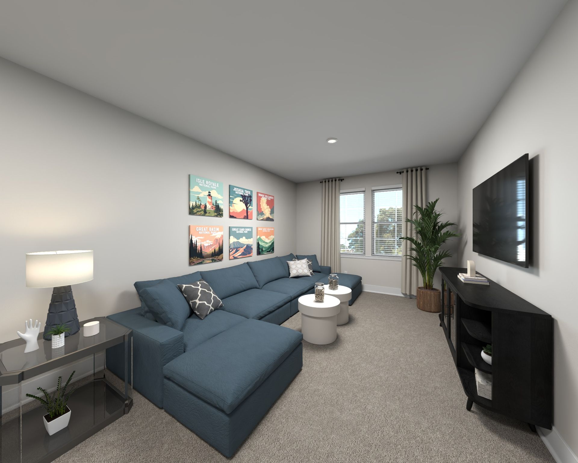 Loft in the Wilson floorplan at Meritage Homes.