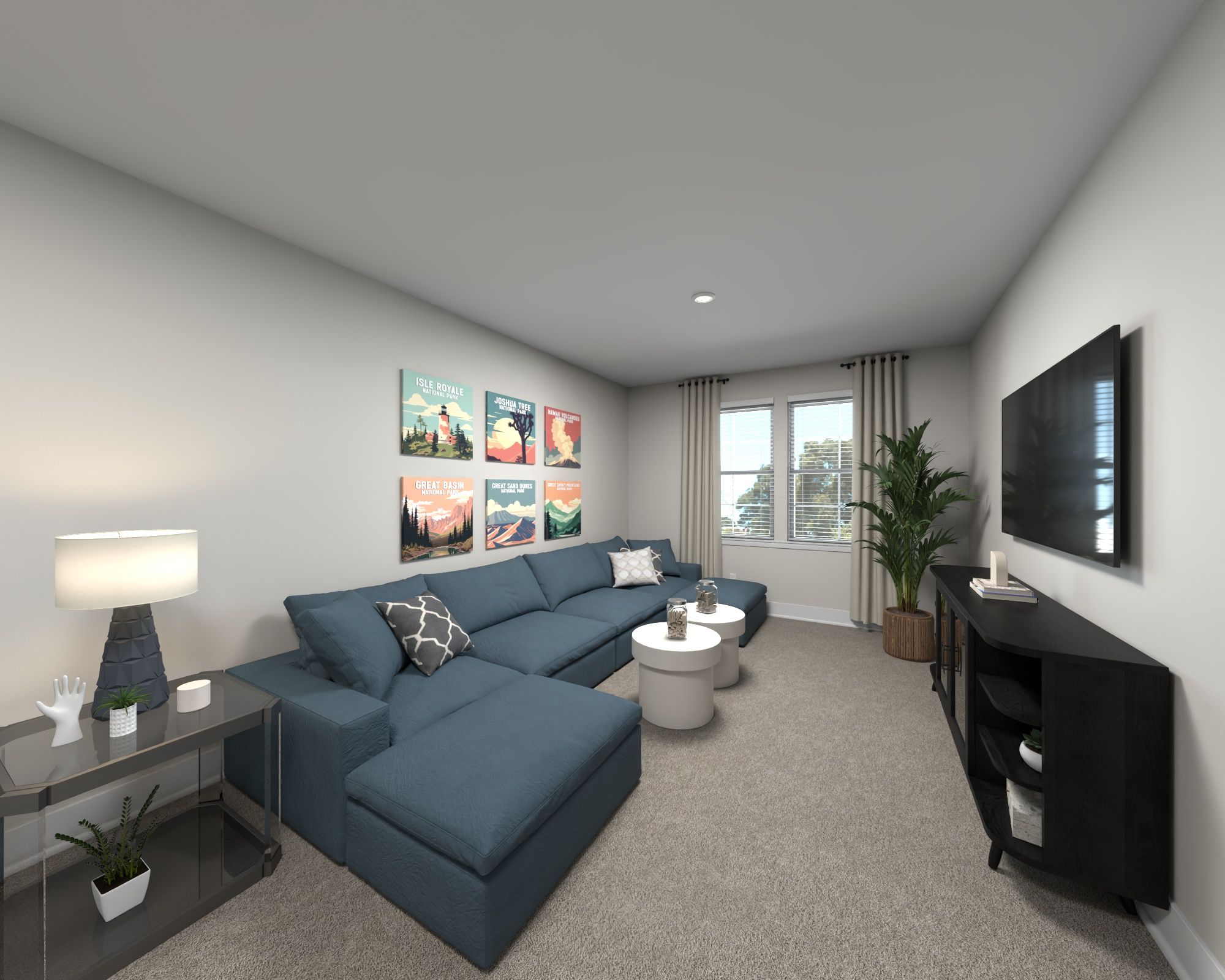 Loft in the Wilson floorplan at Meritage Homes.