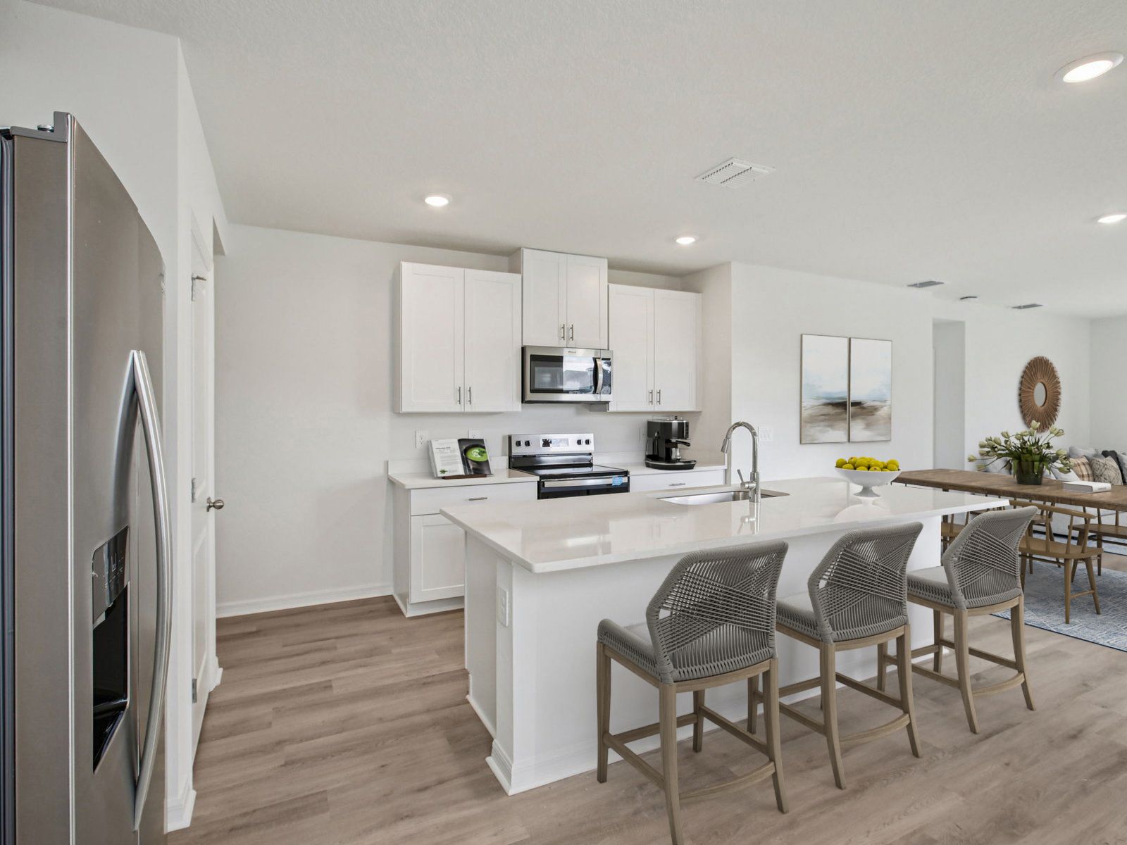Kitchen Virtually Staged