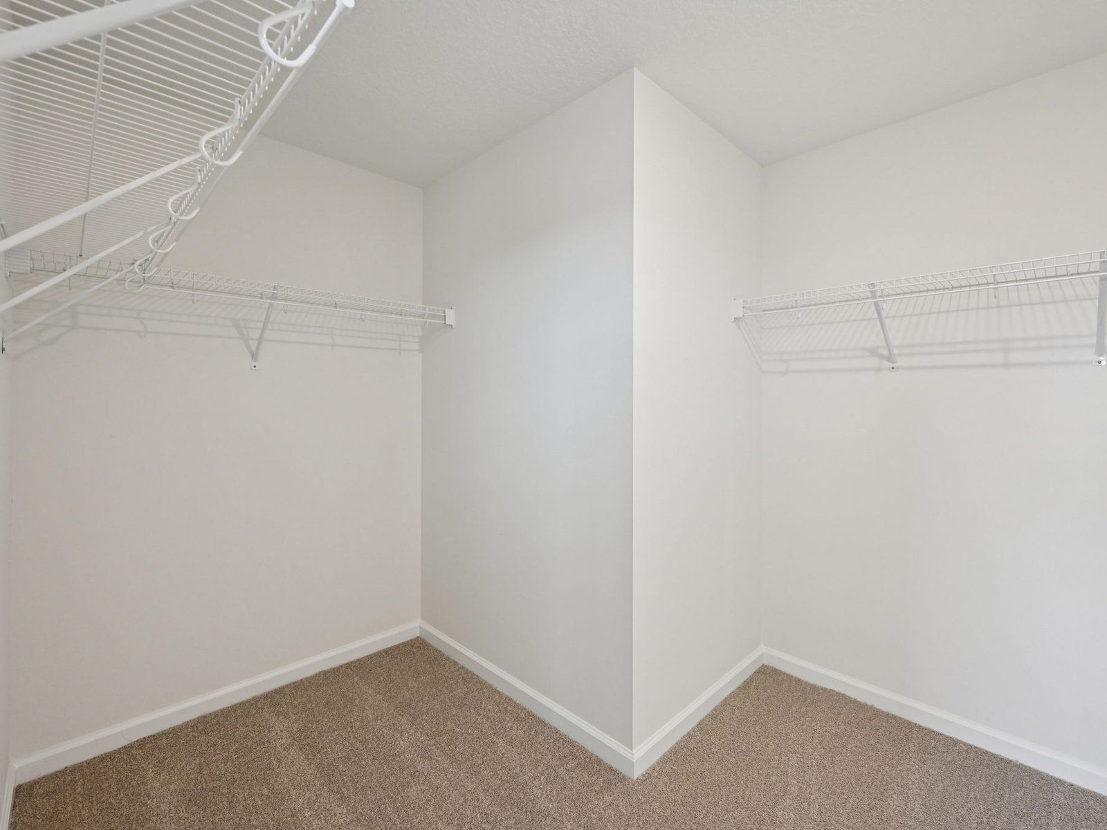 Primary closet